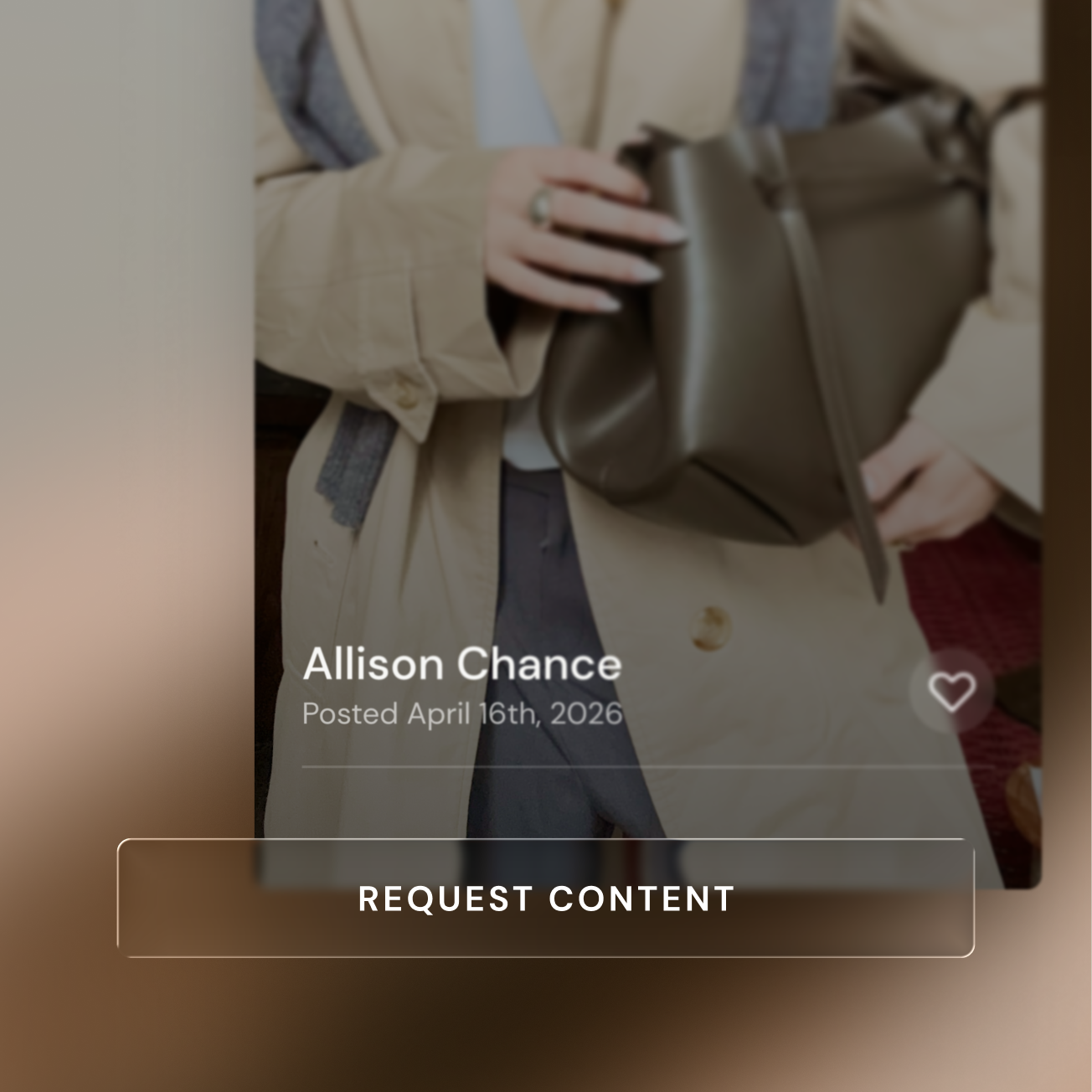 Own the content creators make for you.