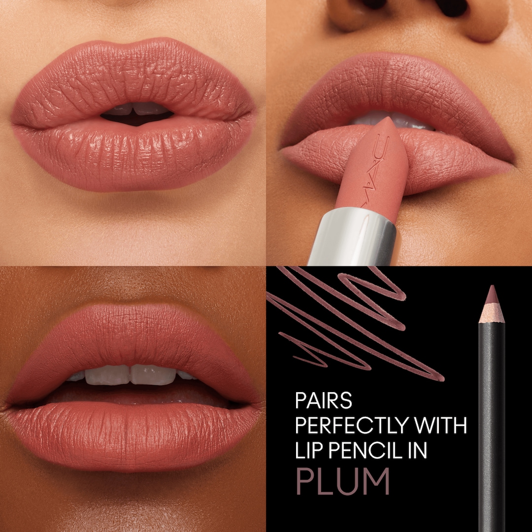 MAC COSMETICS - Matte Lipstick in Velvet Teddy or Brave