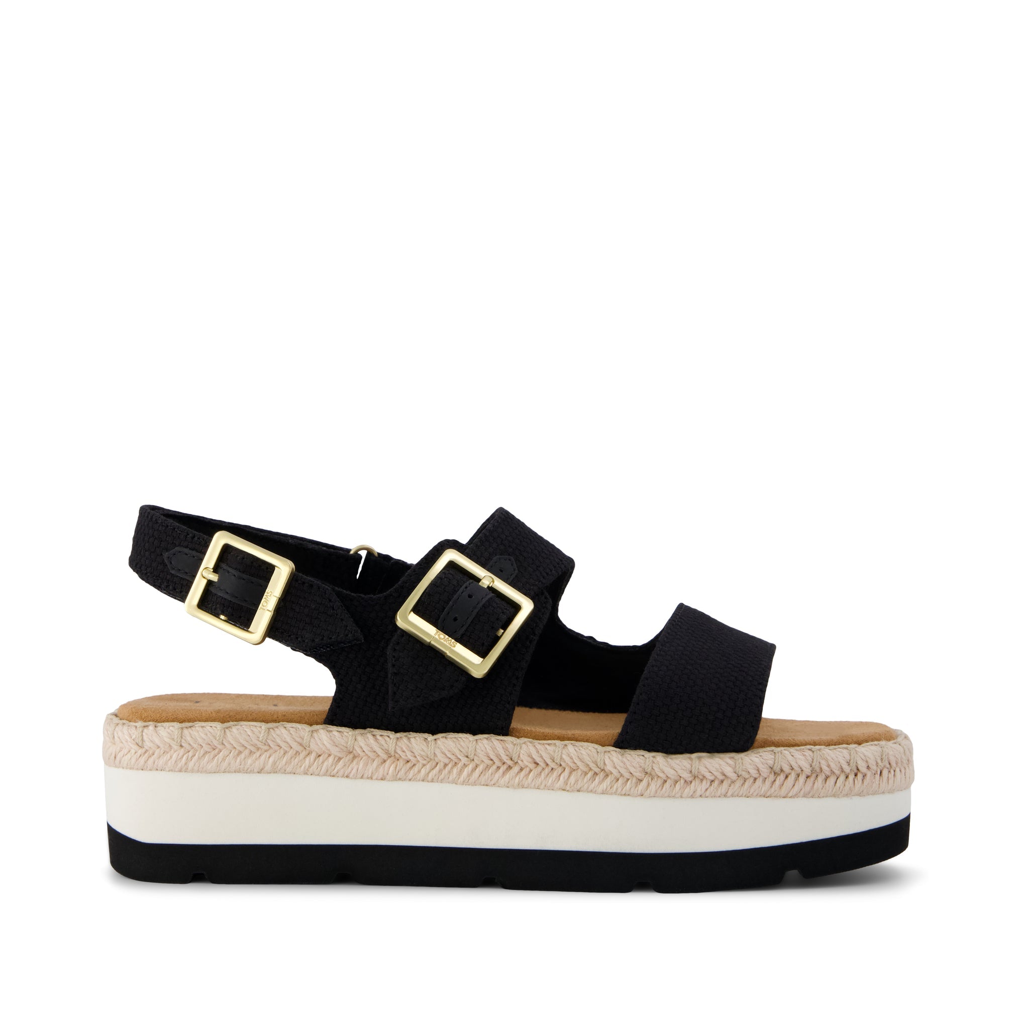 TOMS - Giana Woven Flatform Sandals