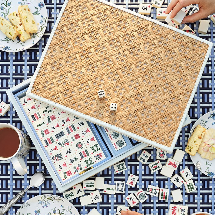 Hill House x Williams Sonoma Home Mahjong Set