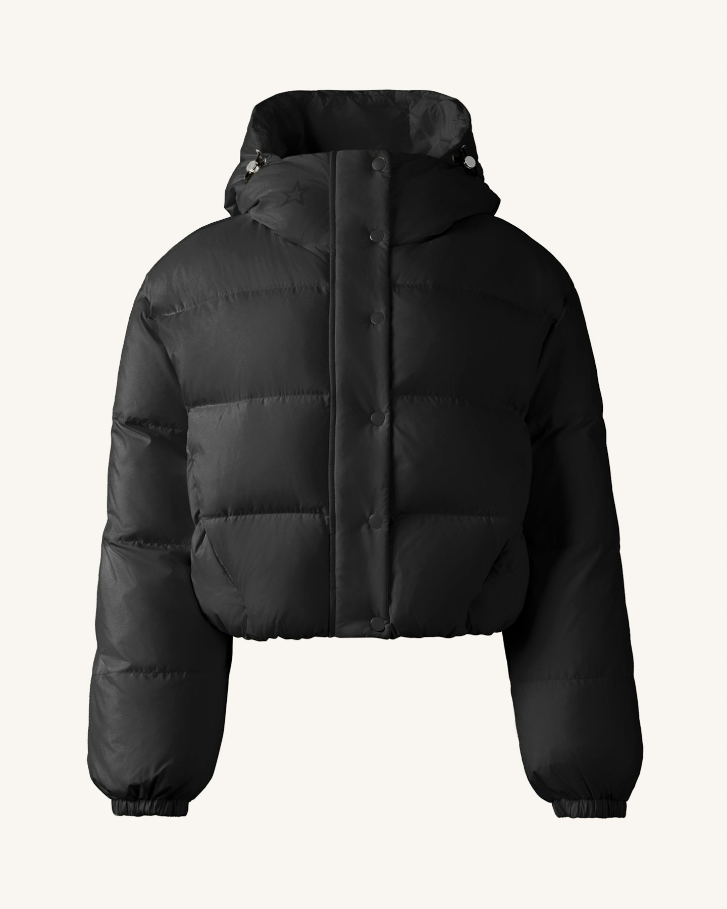 Best puffer coats and vests: Perfect Moment Black cropped down puffer