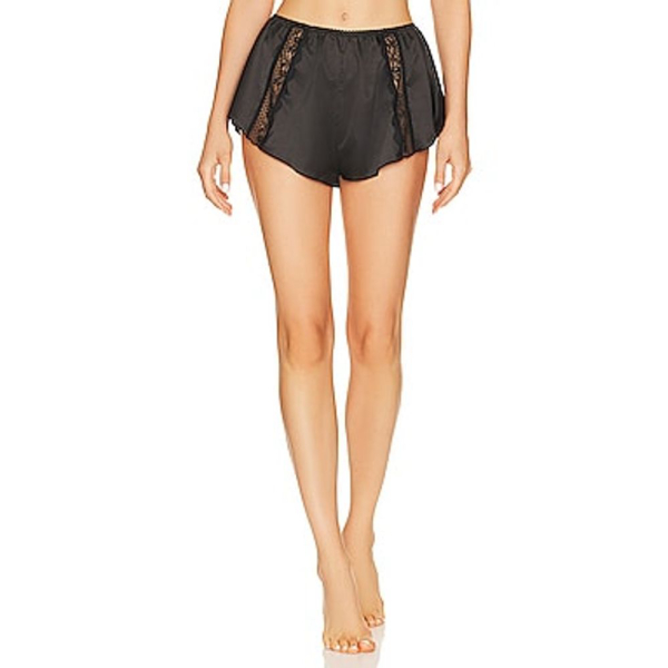 Kat The Label Lucille Short In Black