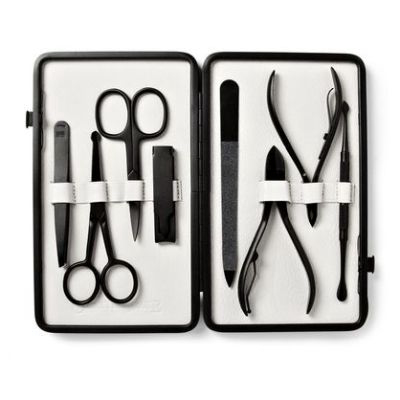CZECH & SPEAKE | Leather-Bound Manicure Set