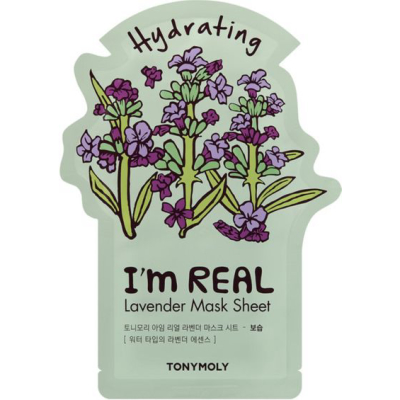TONYMOLY | I'm Real Lavender Sheet Mask