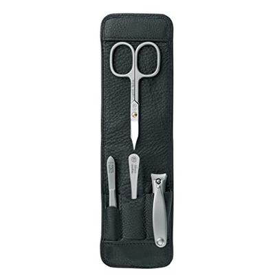 Niegeloh Imantado M 4pc Manicure Set In Leather Case