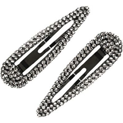 KITSCH | Kitsch x Justine Rhinestone Snap Clips