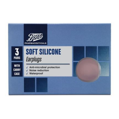 BOOTS | Pharmaceuticals Soft Silicone Earplugs