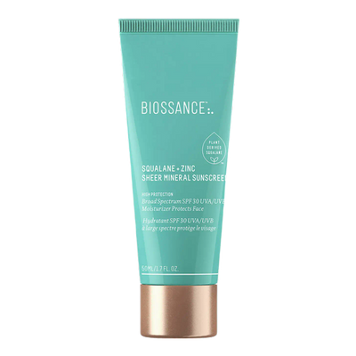 BIOSSANCE | Squalane + Zinc Sheer Mineral Sunscreen SPF 30