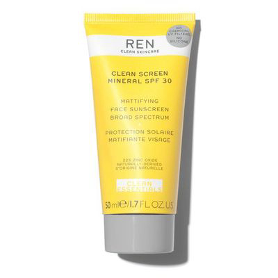 REN | Clean Screen Mineral Mattifying Face Sunscreen SPF 30