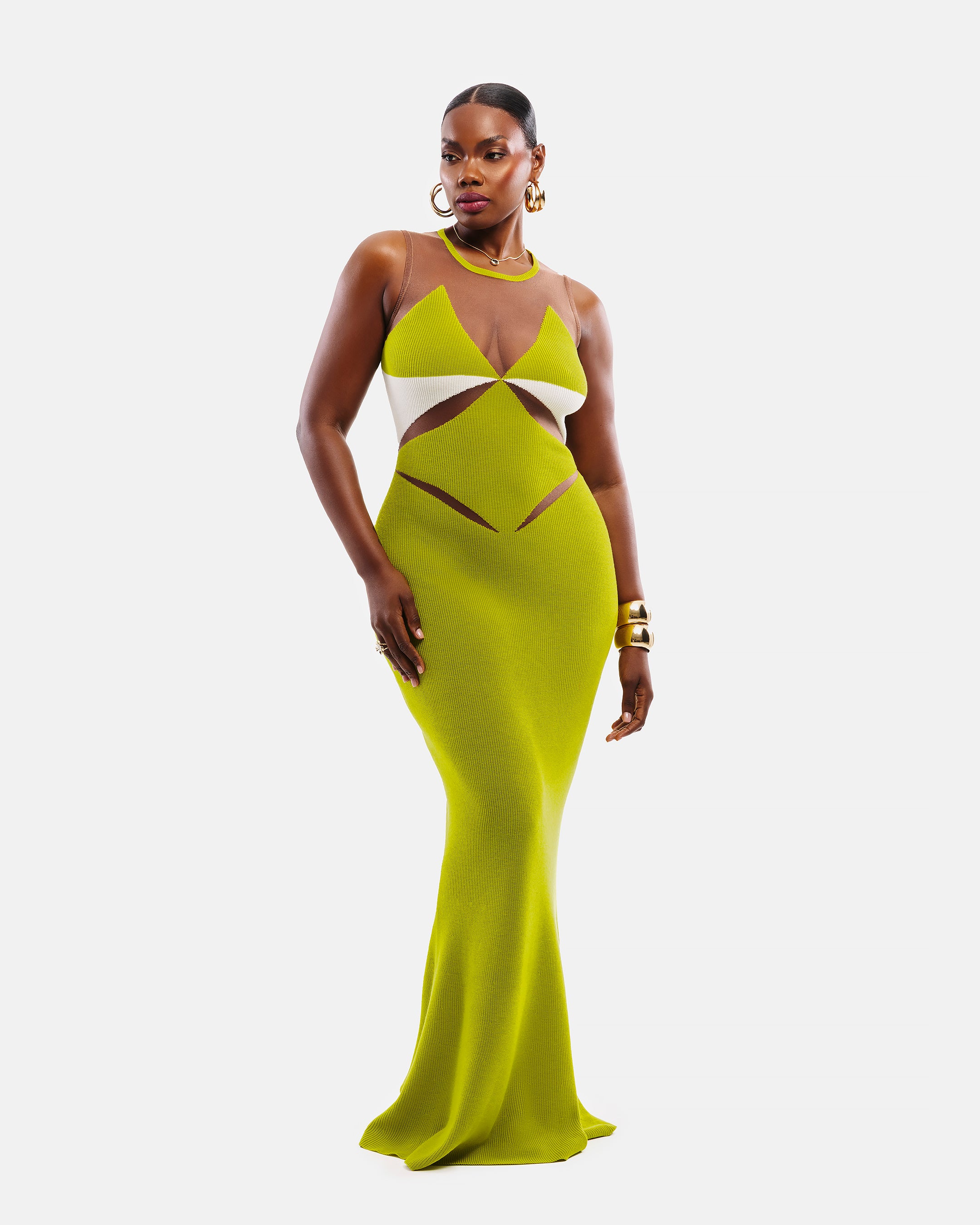 MESHKI | Shae Scoop Neck Knit Midi Dress MESHKI | Shae Scoop Neck Knit Midi Dress