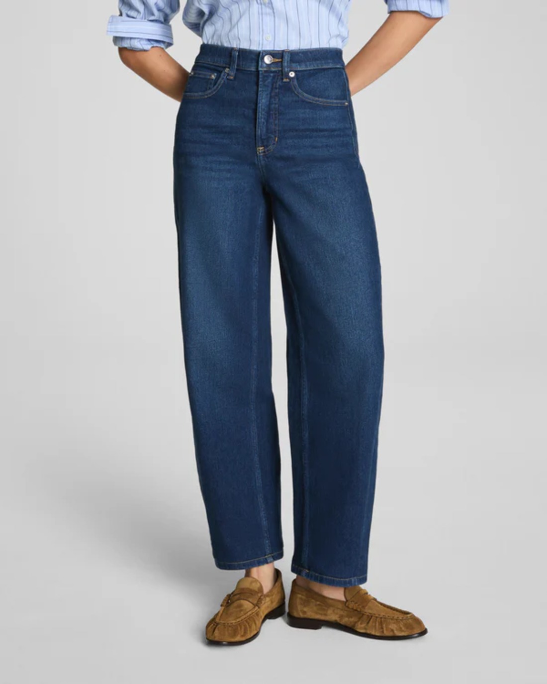 SPANXshape Authentic 360 Barrel Leg Jeans