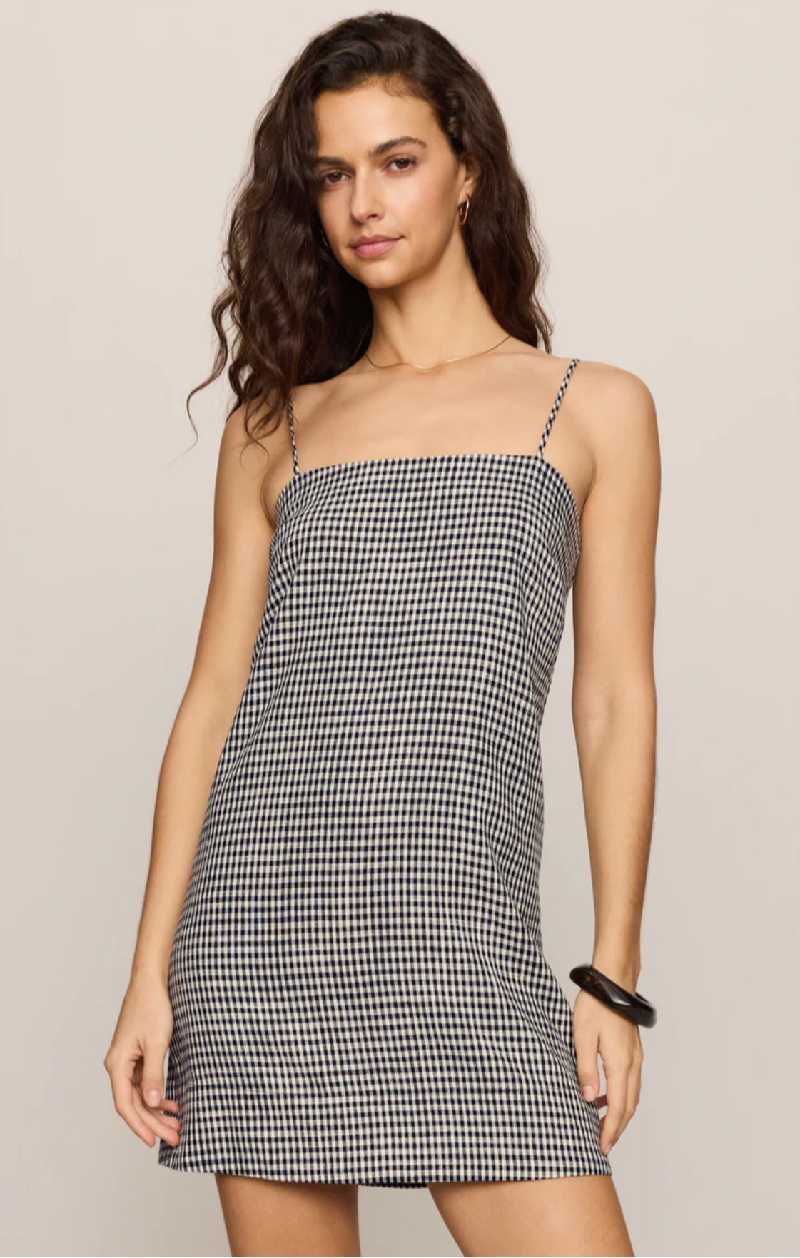 ワンピース andwang Arrange Gingham Mini Dress Z Supply | Rita Mini Dress