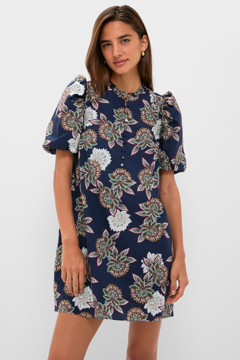 burnt orange floral louisa mini dress Burnt Orange Floral Sawyer Mini Dress