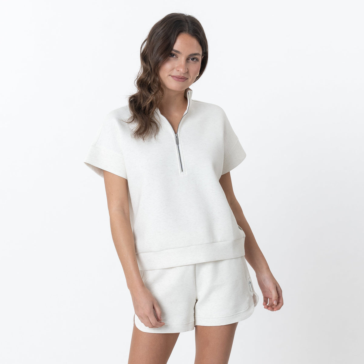 Rhoback | Aspire Short Sleeve Half-Zip Top