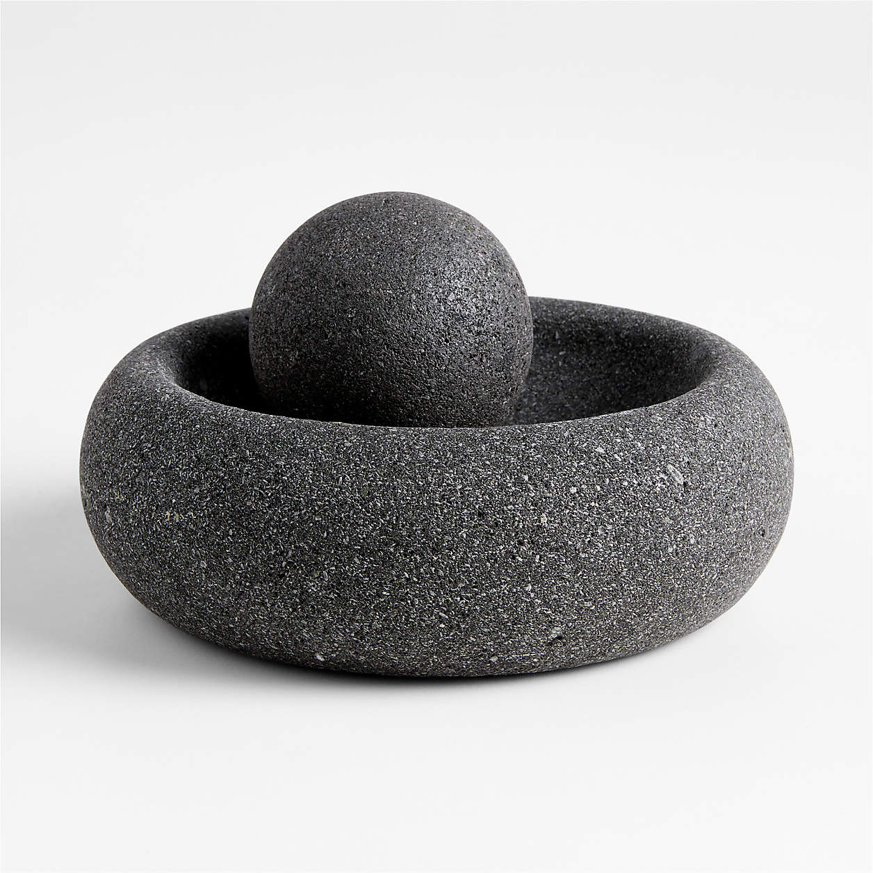 Lava Stone Mortar and Pestle - Thumbnail 2