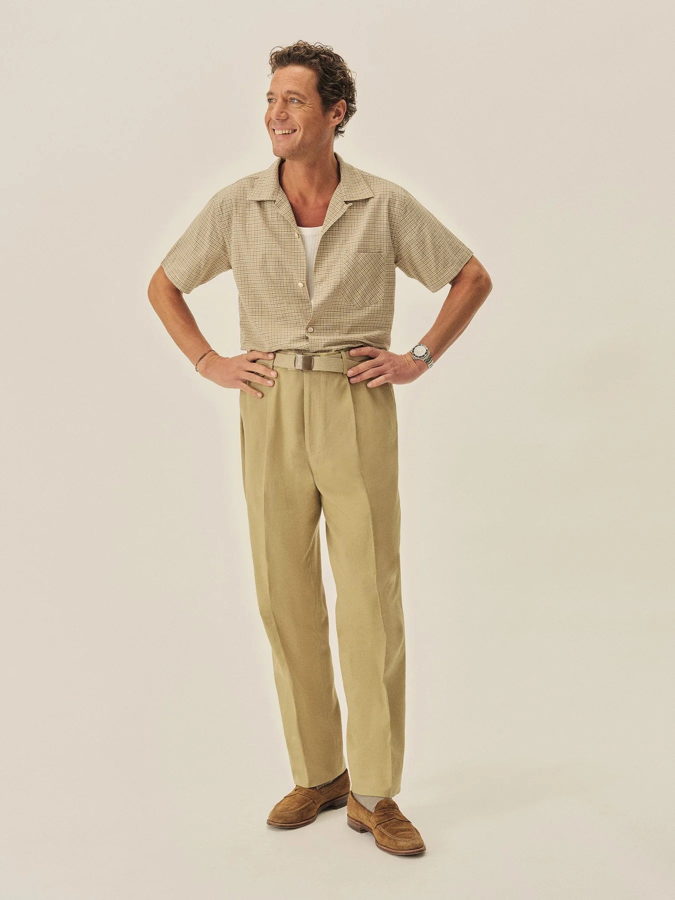 California Arts | Dume Wide-Leg Ultra-Pleated Trouser