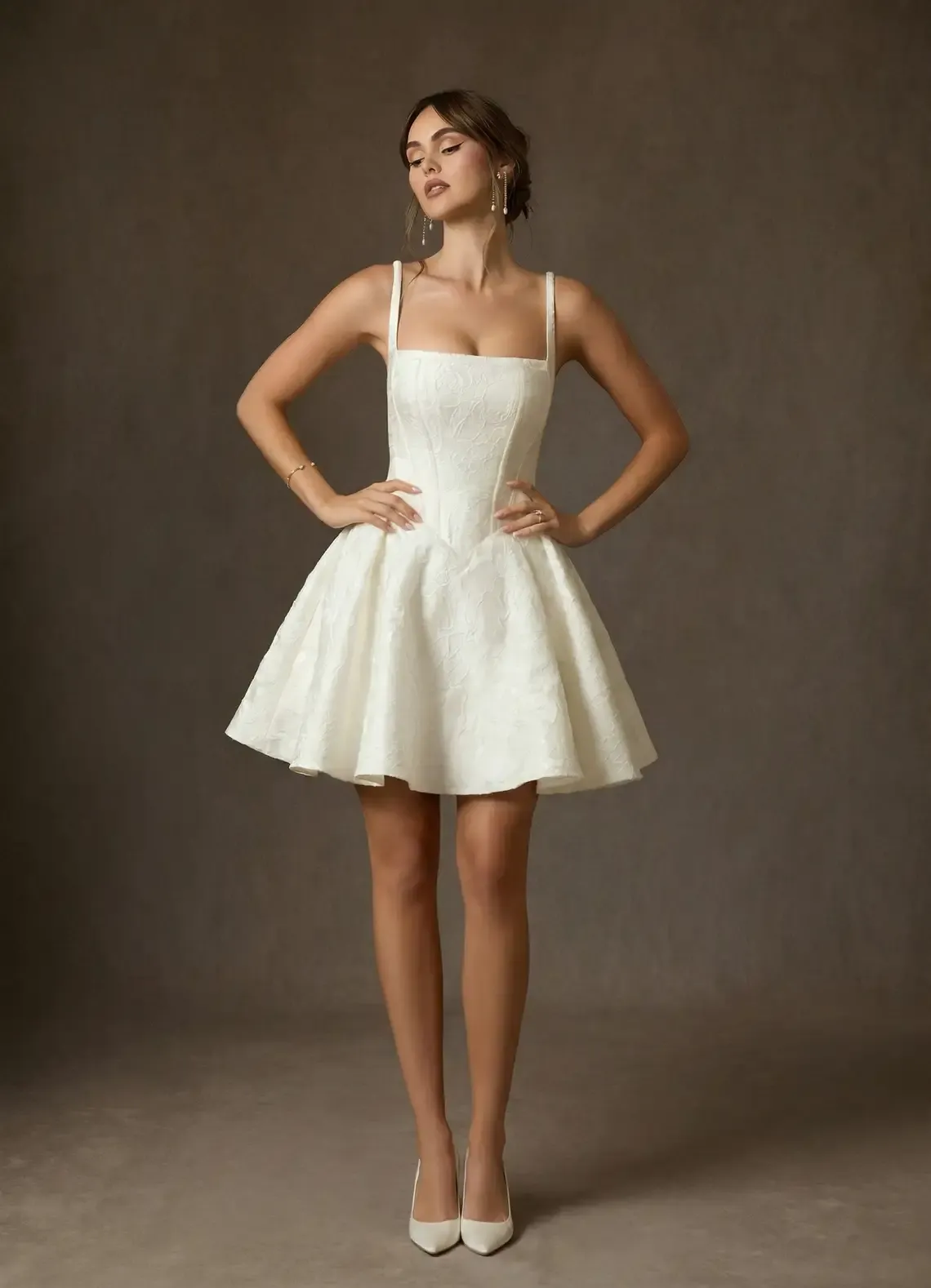 knee length dresses for ladies Esther & Co. Arwen Skirt main image 1