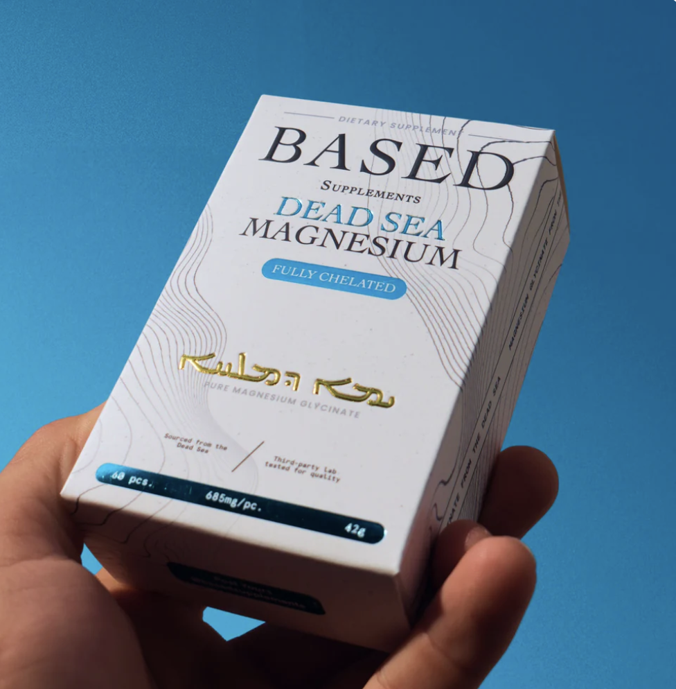 Based Supplements — Dead Sea Magnesium Glycinate
