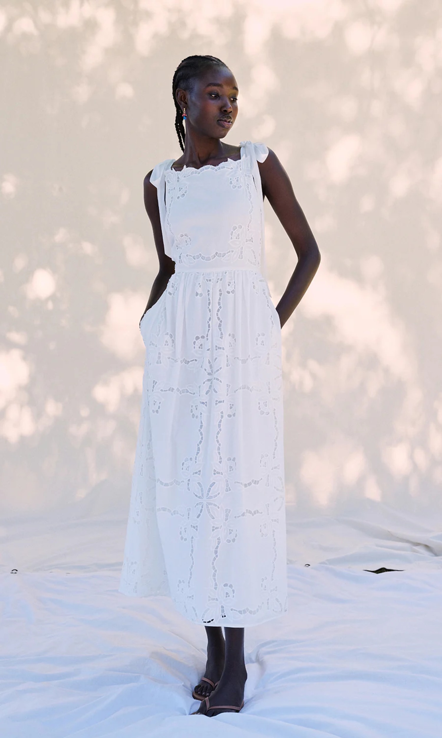 SAYLOR | Cerulean Florence Maxi Dress