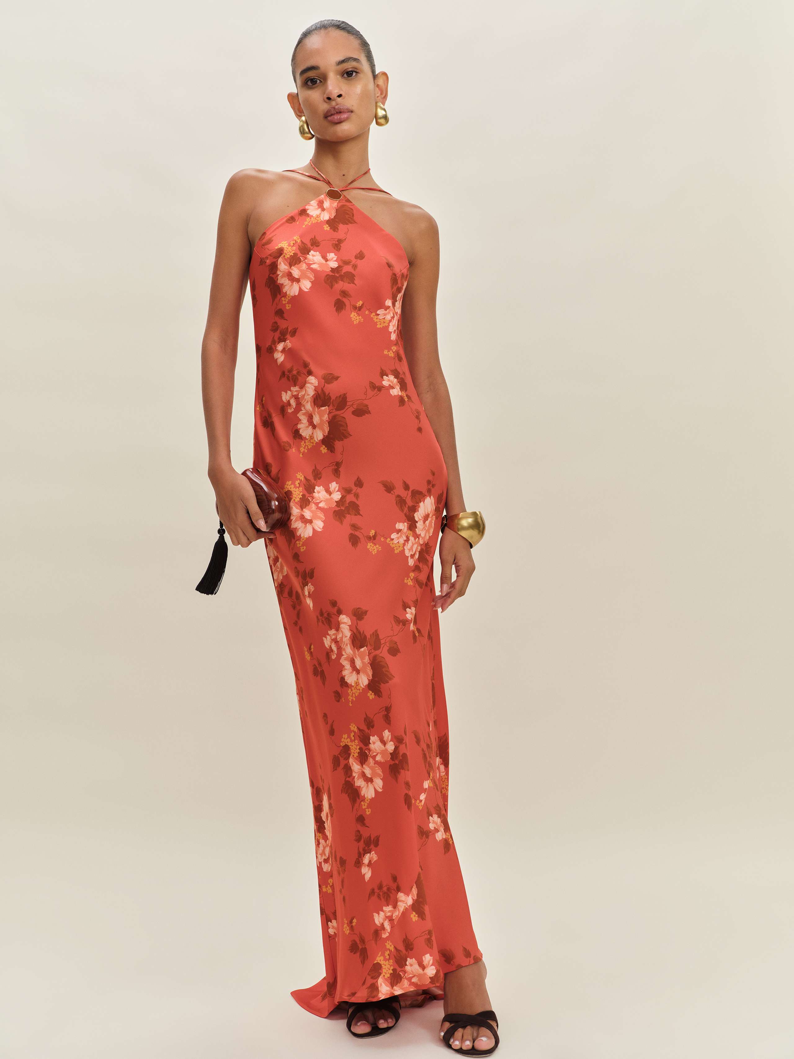 reformation zaria silk dress Reformation Zaria Silk Dress