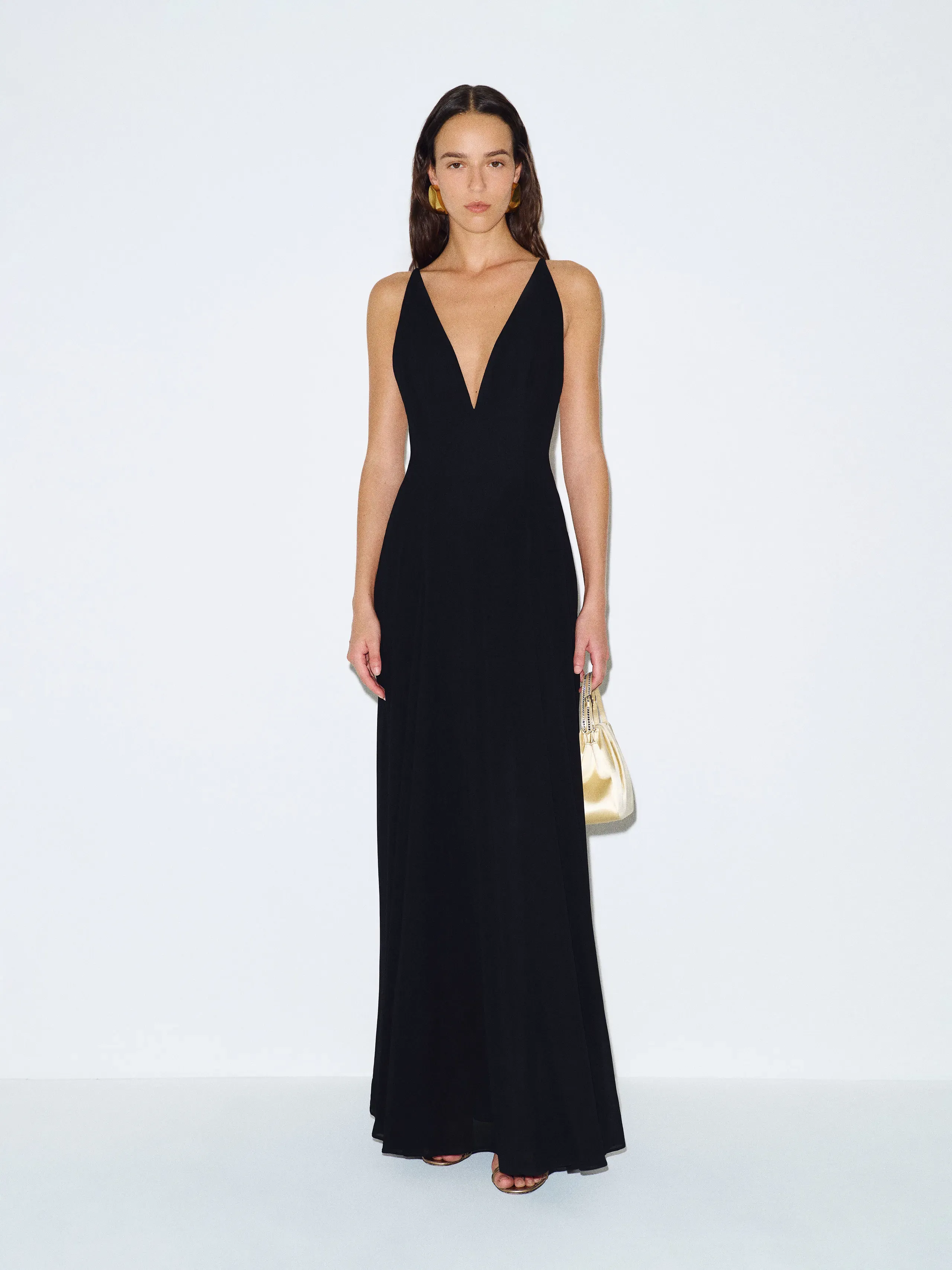 are prom dresses supposed to be long Beautiful A-line Applique V Neck Evening Prom Dresses, Long Prom Dresses,  OL077