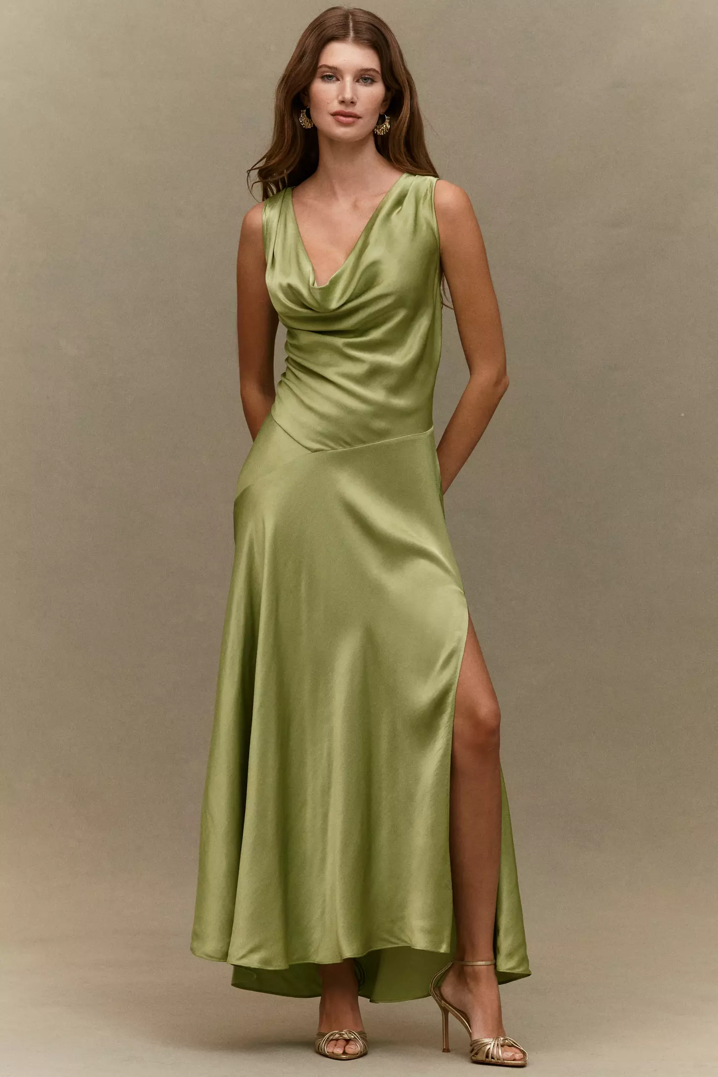 knee length dresses for ladies Klarie Maxi Dress (Coastal Coral) – Gabi Swimwear