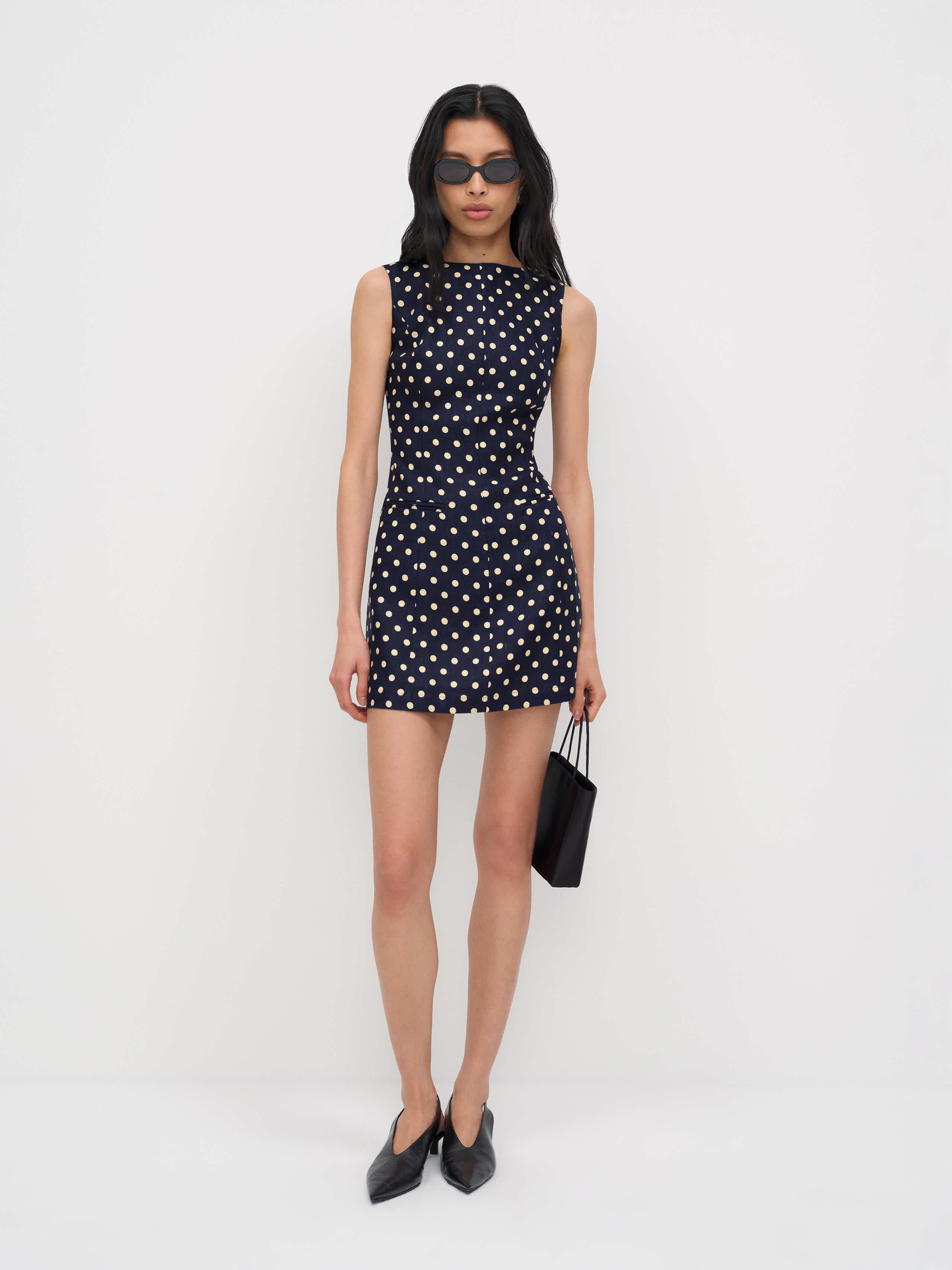 Reformation | Citron Linen Dress