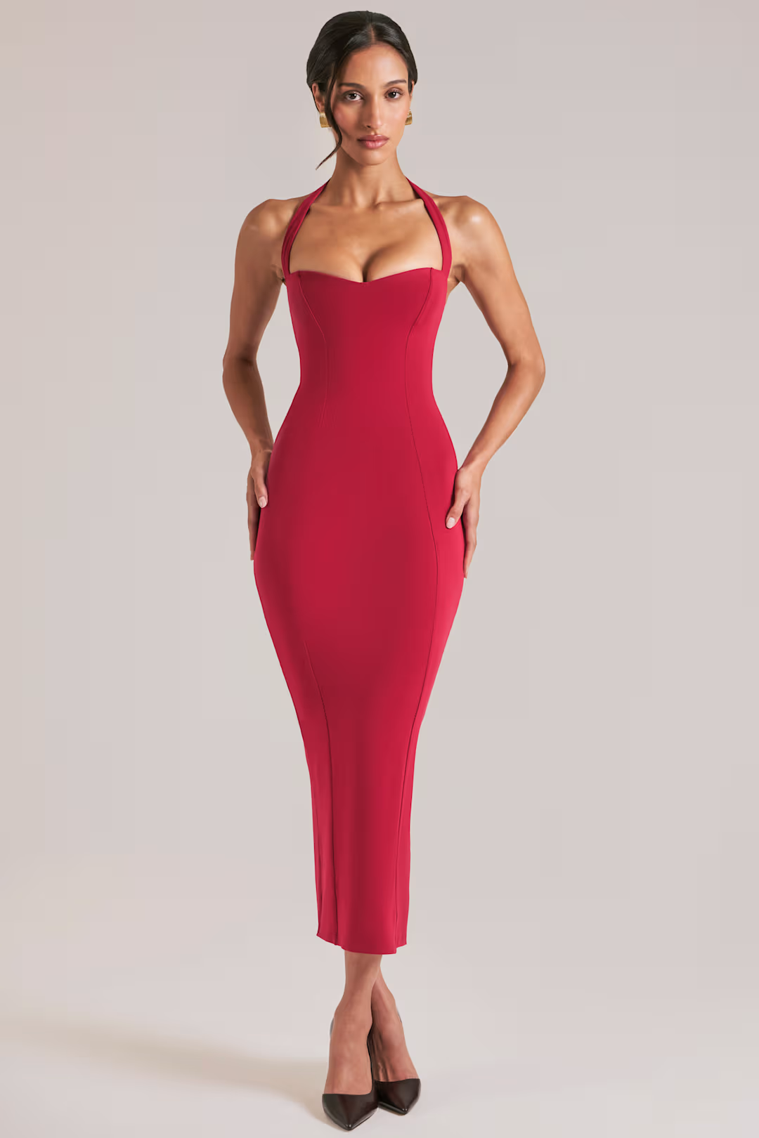 chinese dress ladies Whisked Away Halterneck Maxi Dress main image 1