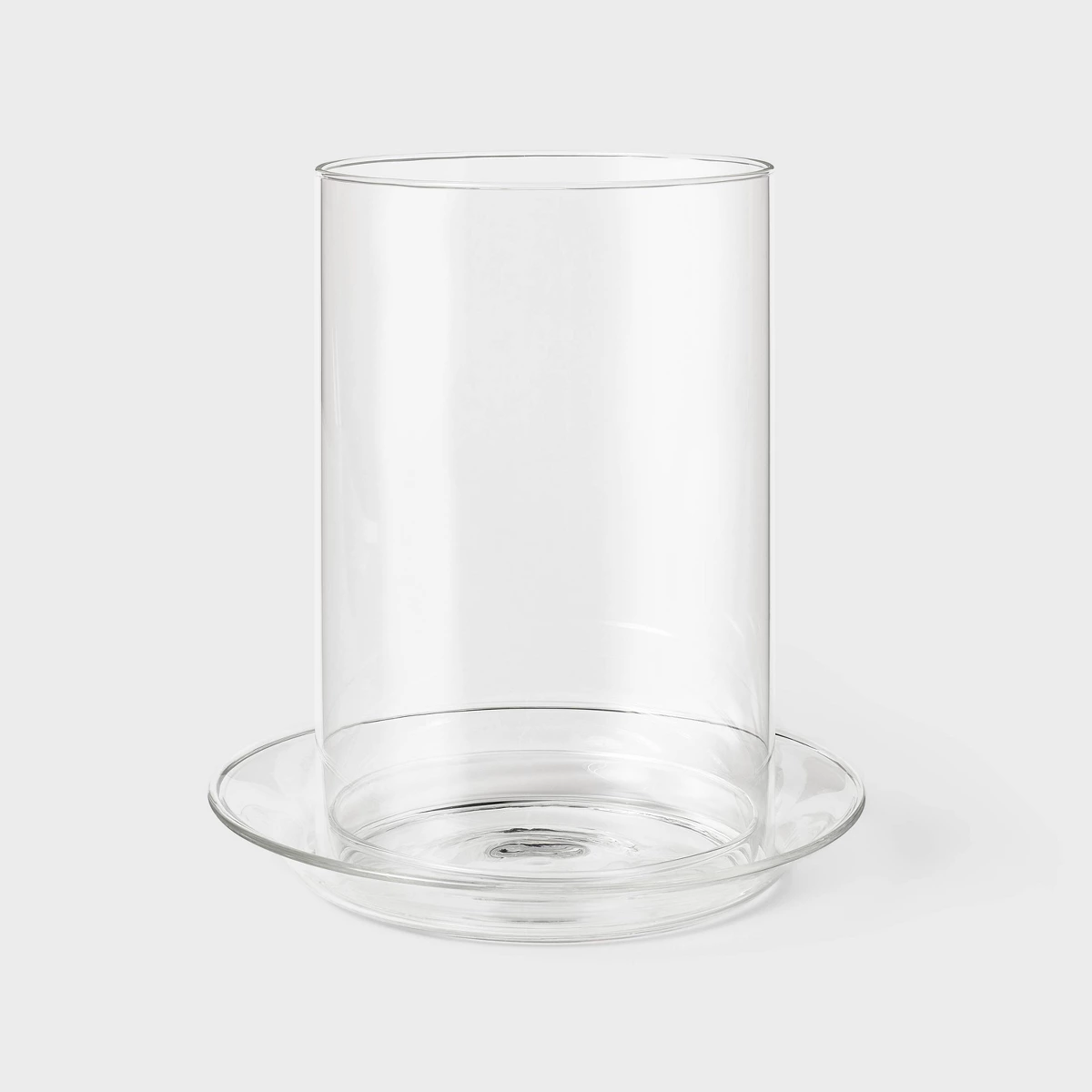 ThisOakHouse x Threshold Tall Glass Pillar Hurricane