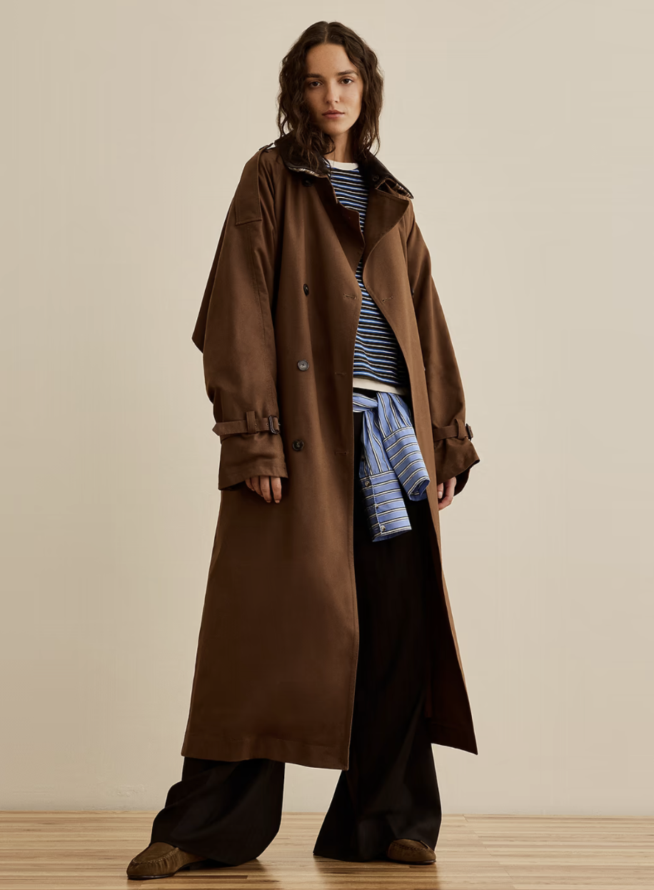 Banana Republic x La Ligne The Cape Trench Coat