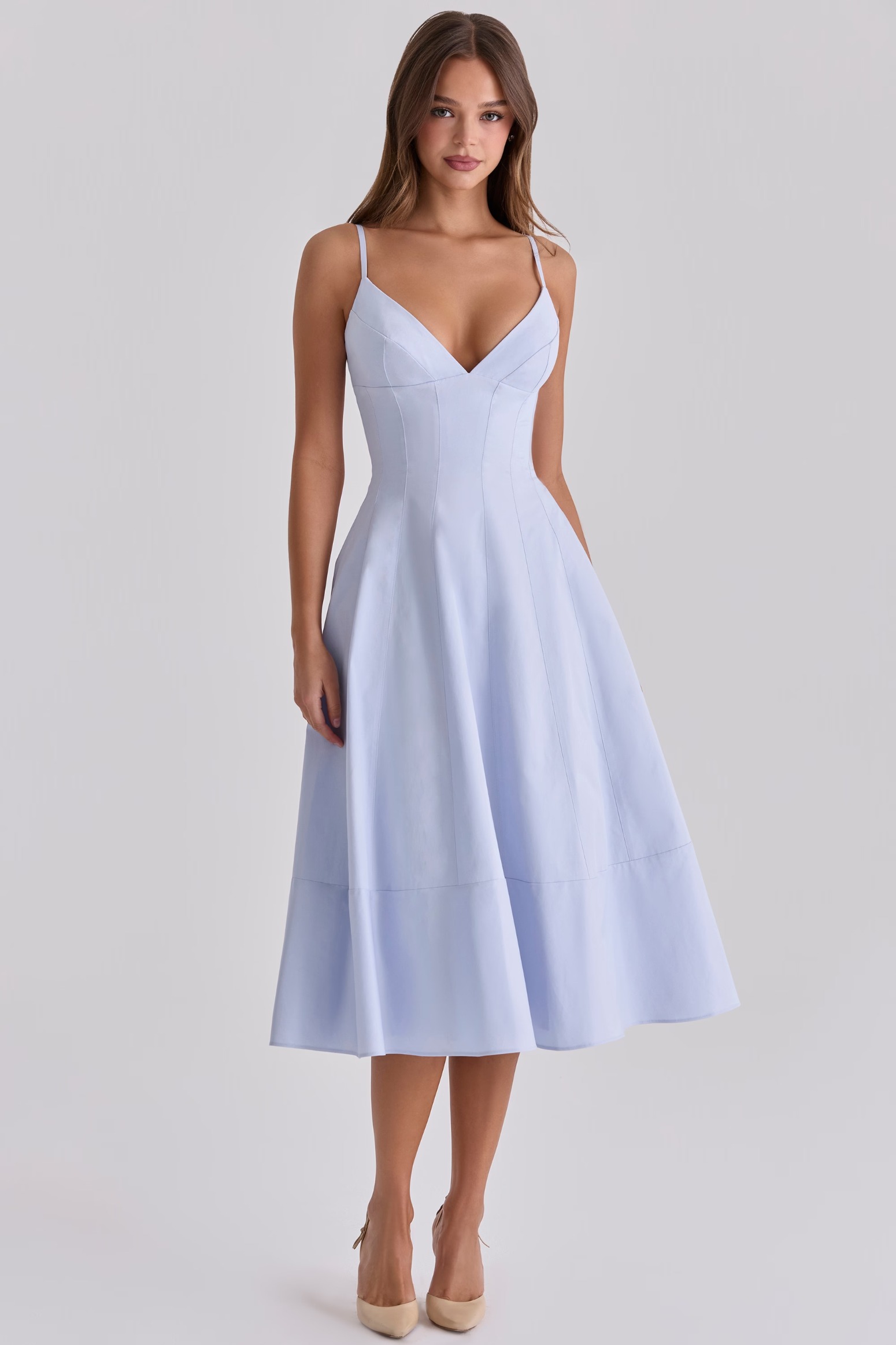 House of CB | Millie Cotton Midi Sundress