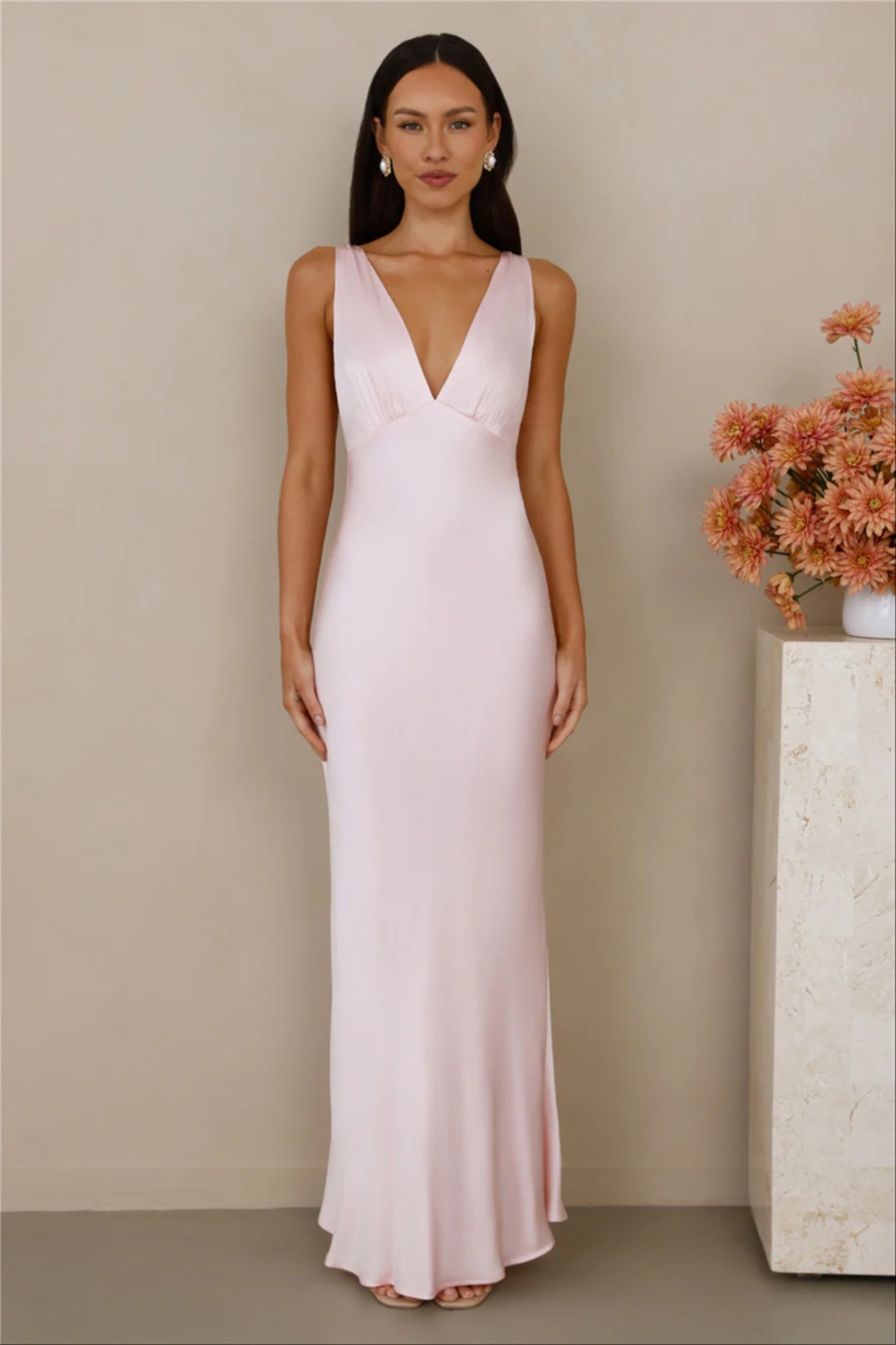 chinese dress ladies EMMY Strapless Corset Maxi Dress – She and Her Store™ main image 0