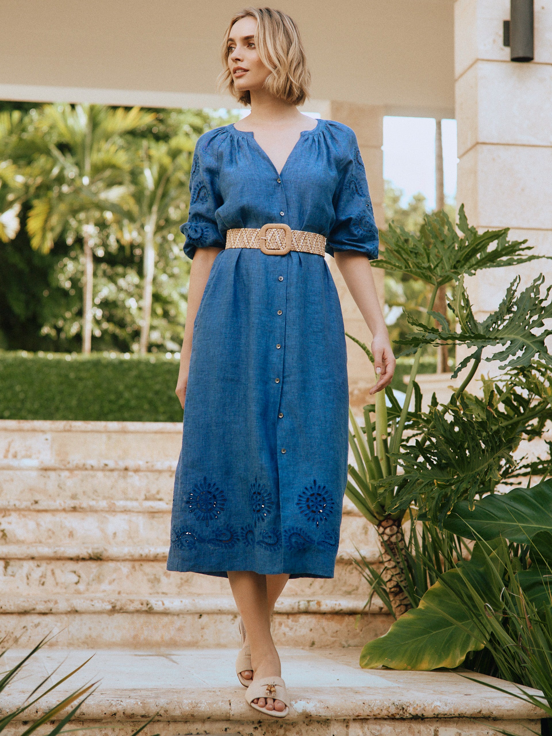 J.McLaughlin | Wellesley Linen Dress