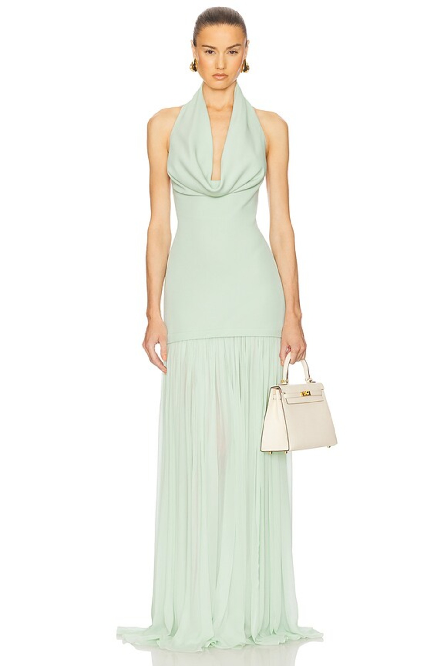 Helsa | The Siren Dress in Silk Chiffon
