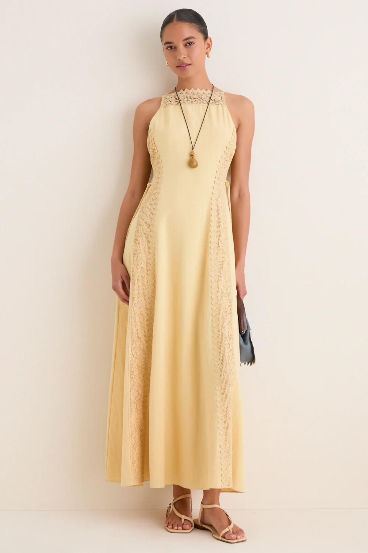 SAYLOR | Cornflower Dove Maxi Dress