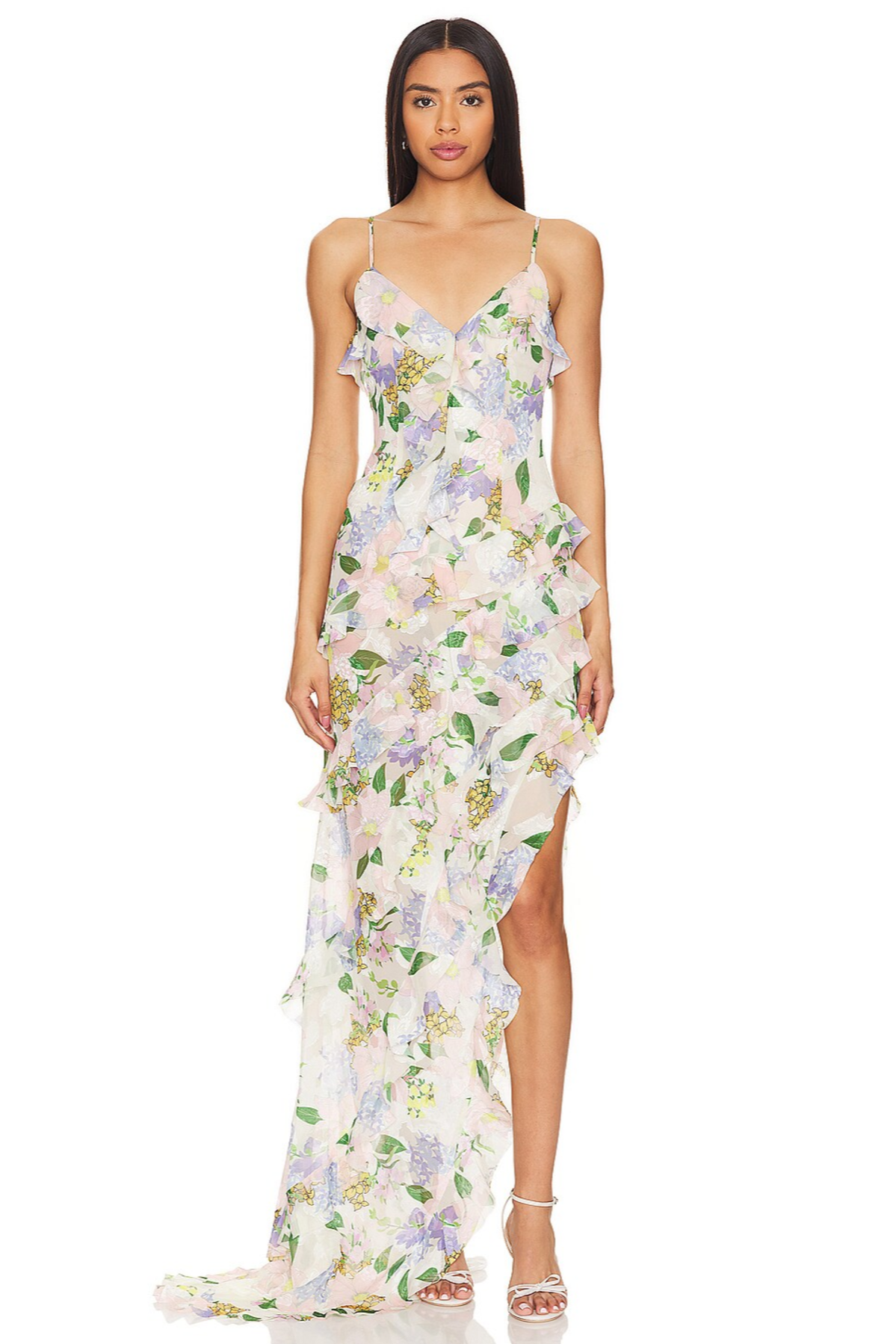 backless white midi dress The White Collared Twist Backless Midi Dress