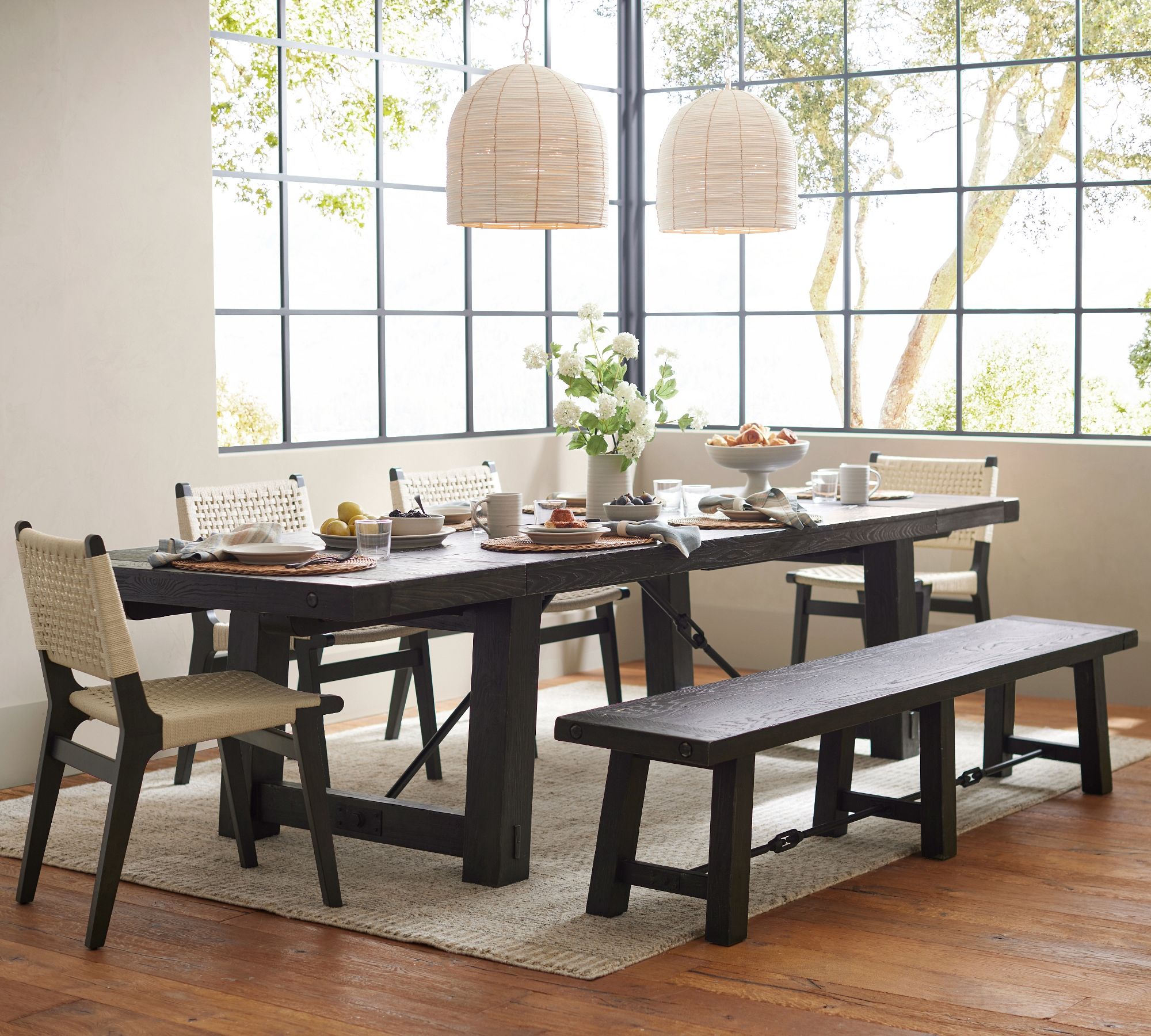 Pottery Barn Benchwright Dining Table - Thumbnail 5