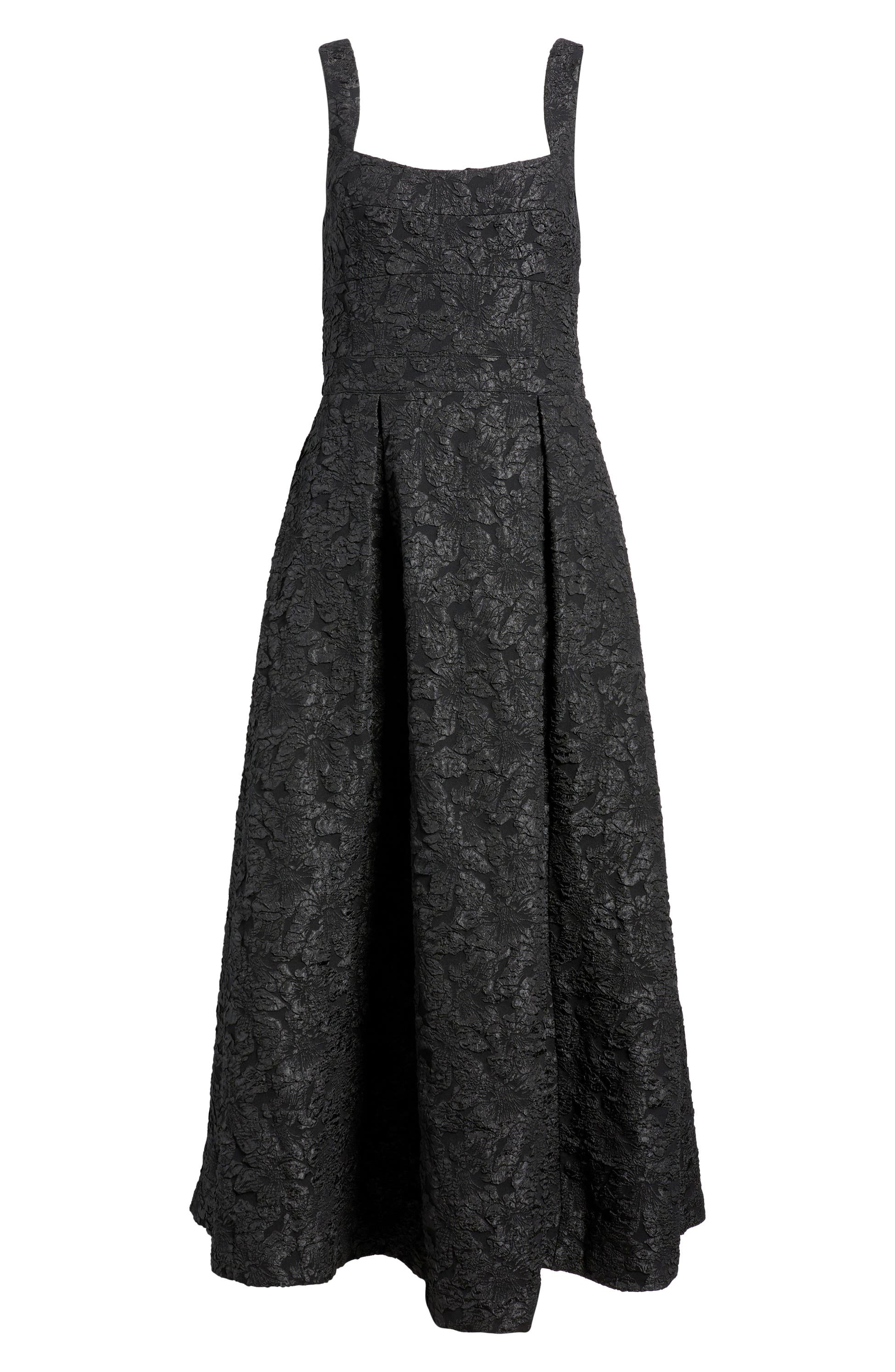 pleated seamed bodice jacquard maxi cocktail dress chelsea28 Chelsea28