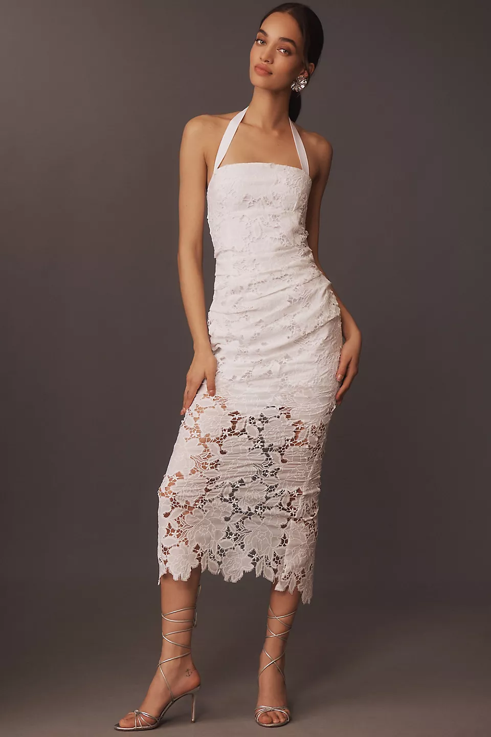 ELLIATT | Zorya Drop-Waist Plunge Maxi Dress