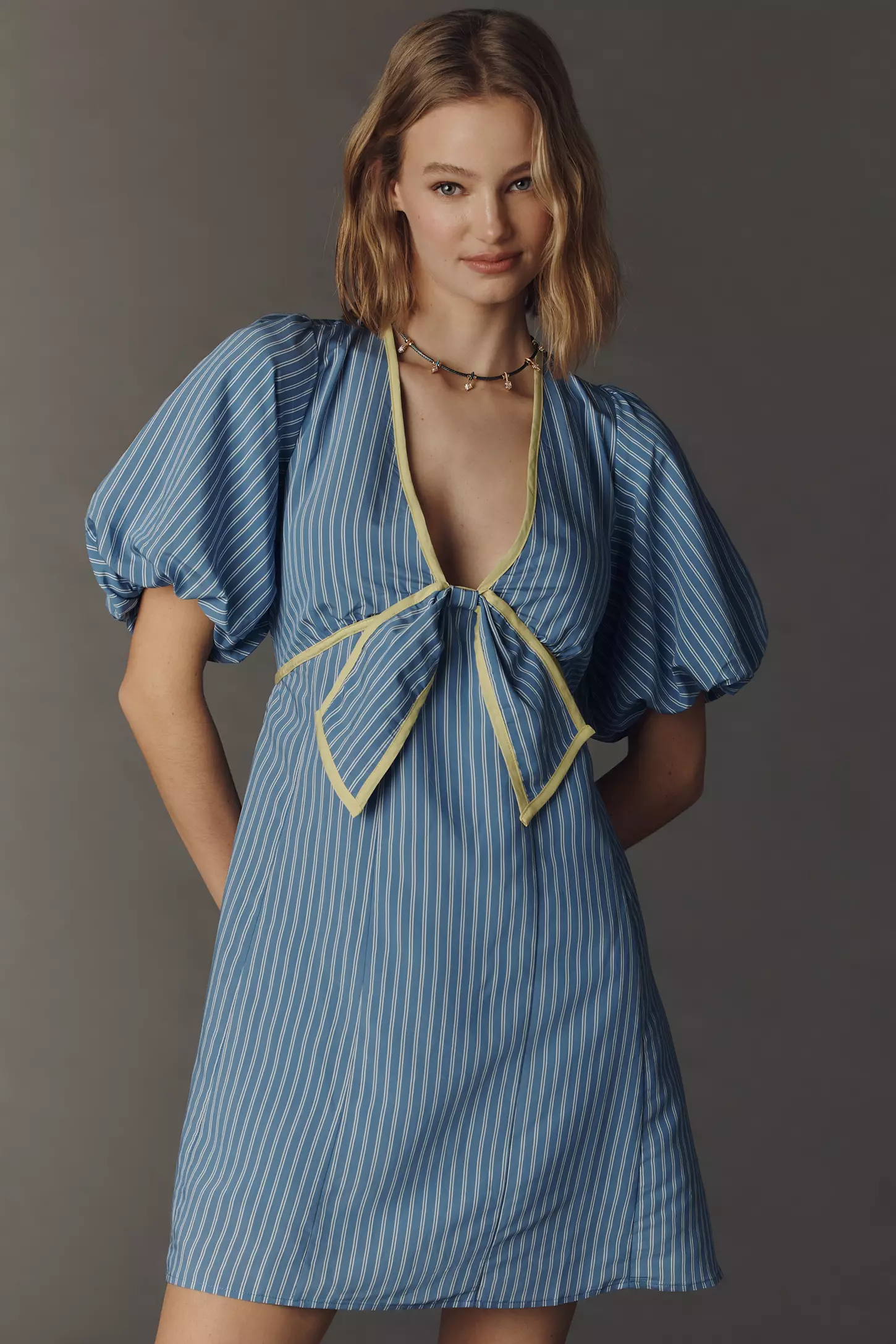 delphinium seersucker mini callie dress Tuckernuck | Dresses | Delphinium Seersucker Mini Callie Dress