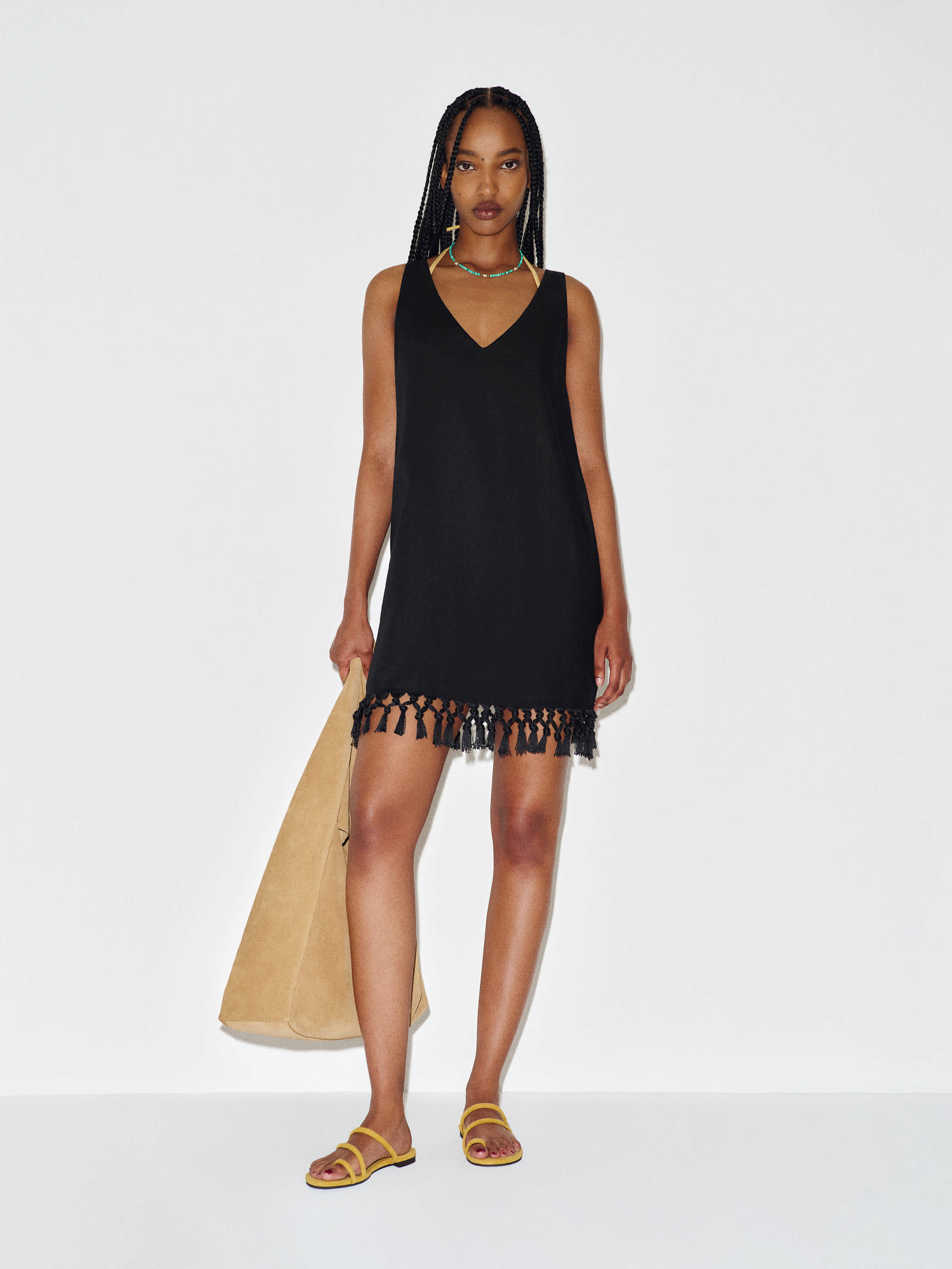 shelby dark brown vegan leather with lace mini dress SHELBY Black VEGAN LEATHER LACE MINI DRESS Medium