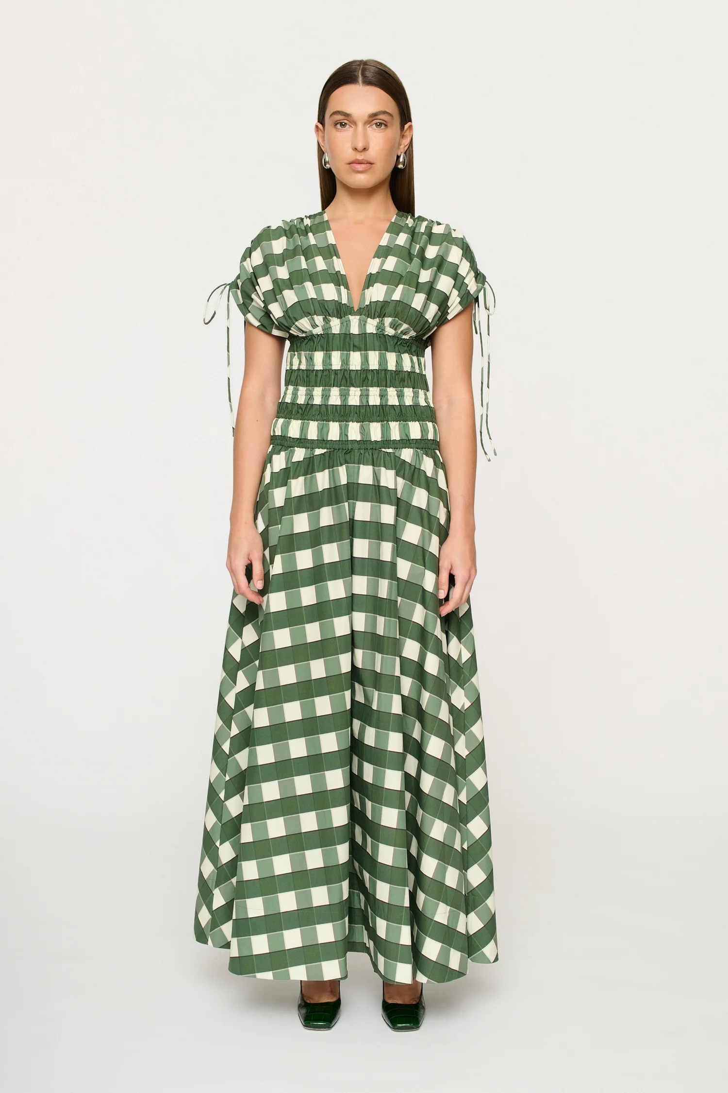 knee length dresses for ladies Arabica Jacquard Theron Midi Dress main image 0