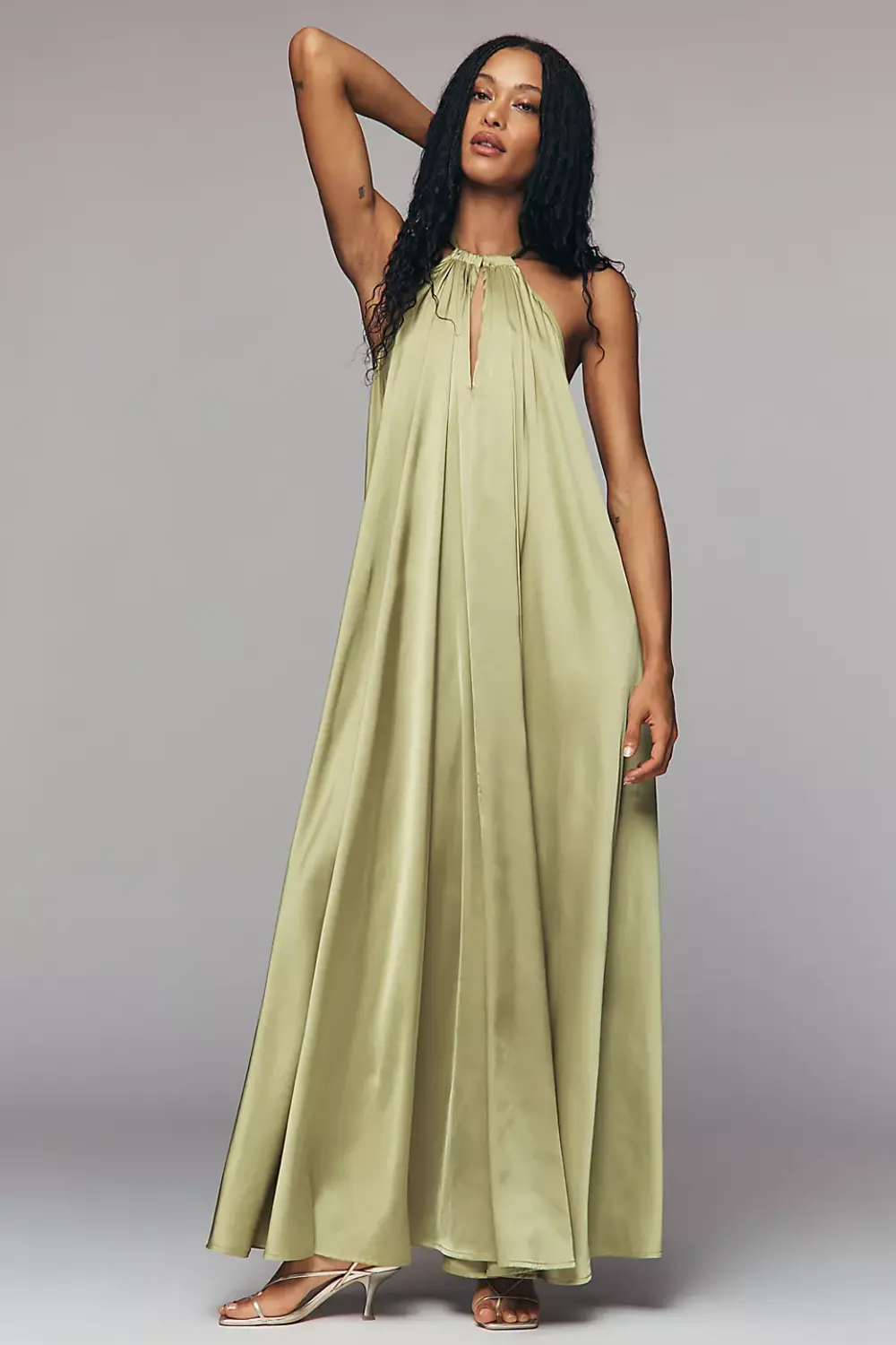 chinese dress ladies Lace Satin Maxi Dress  Endless Rose