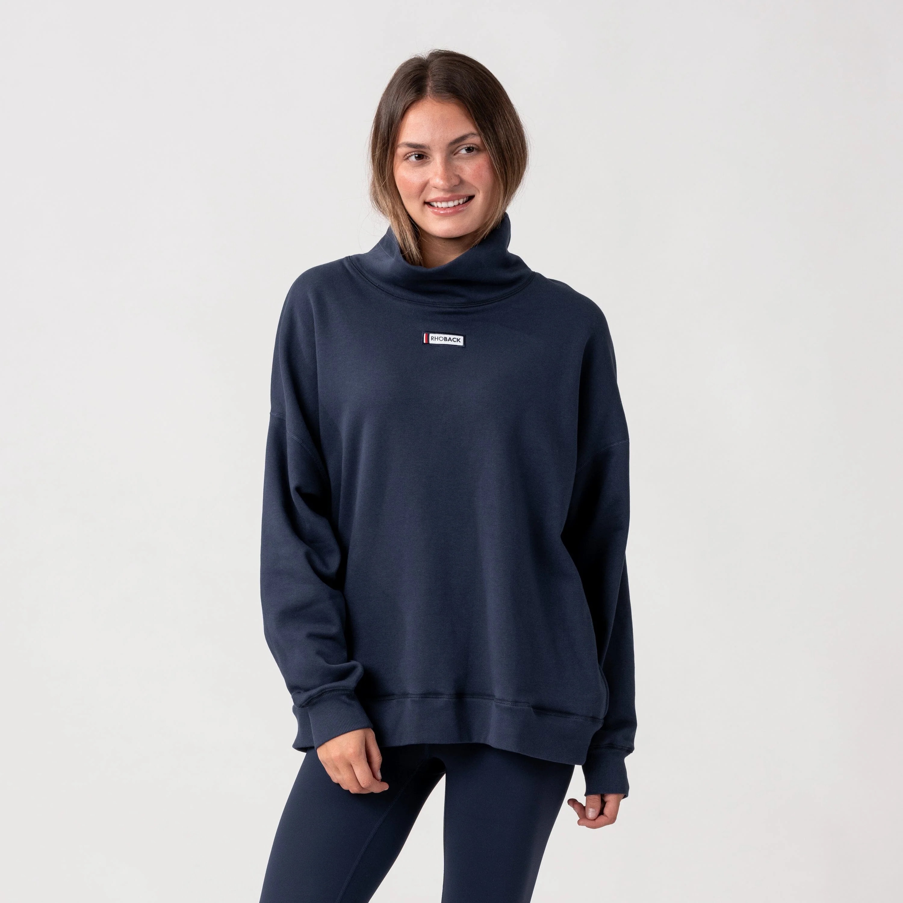 Rhoback | Bedford Oversized Mockneck