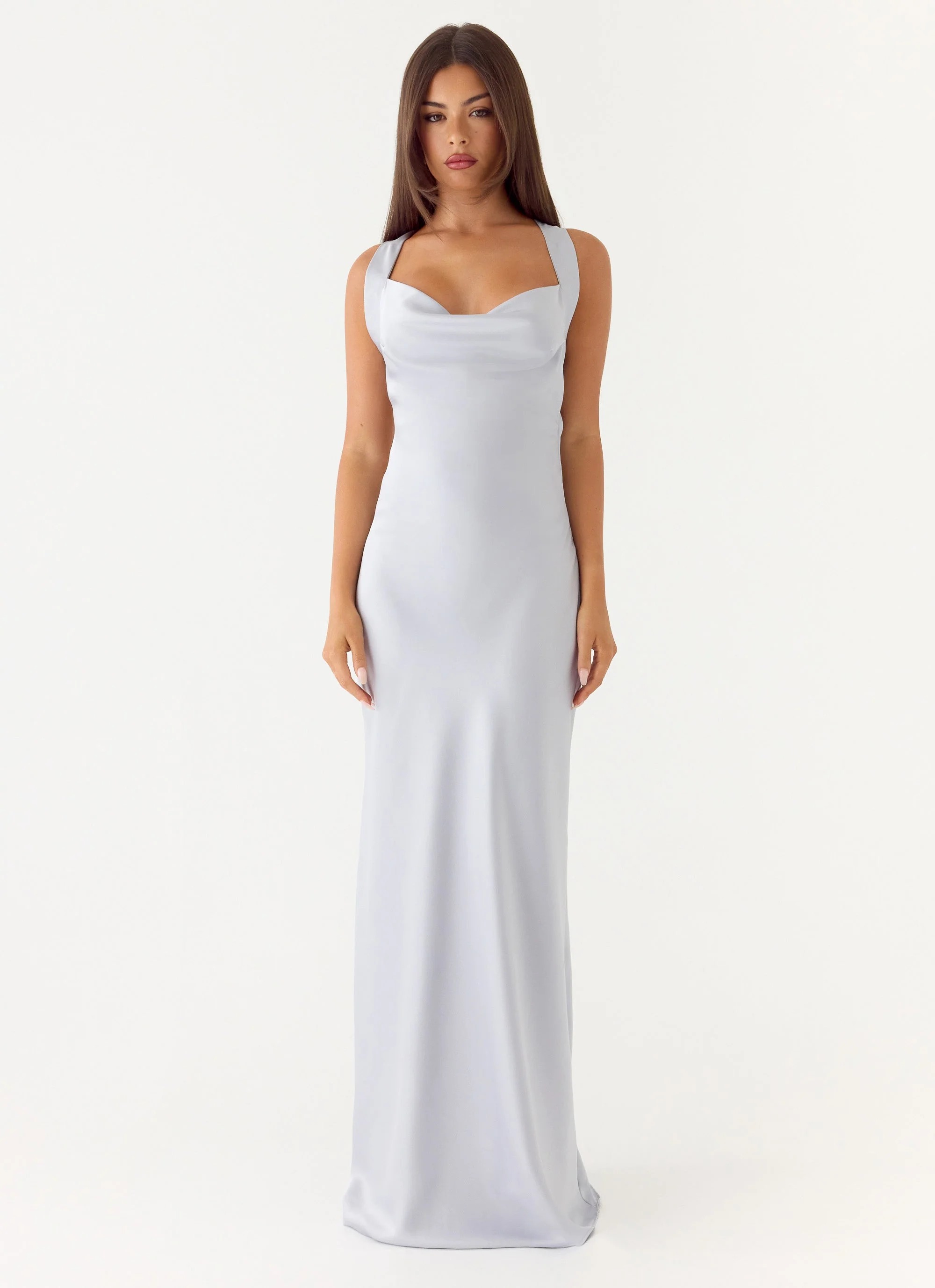 chinese dress ladies Joanna Satin Maxi Dress main image 0