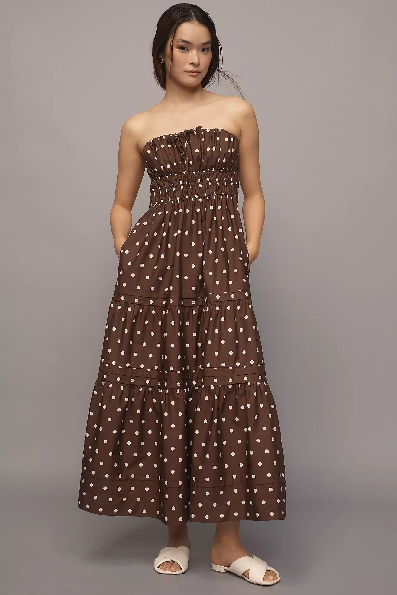 By Anthropologie | The Somerset Strapless Mini Dress By Anthropologie | The Somerset Strapless Mini Dress