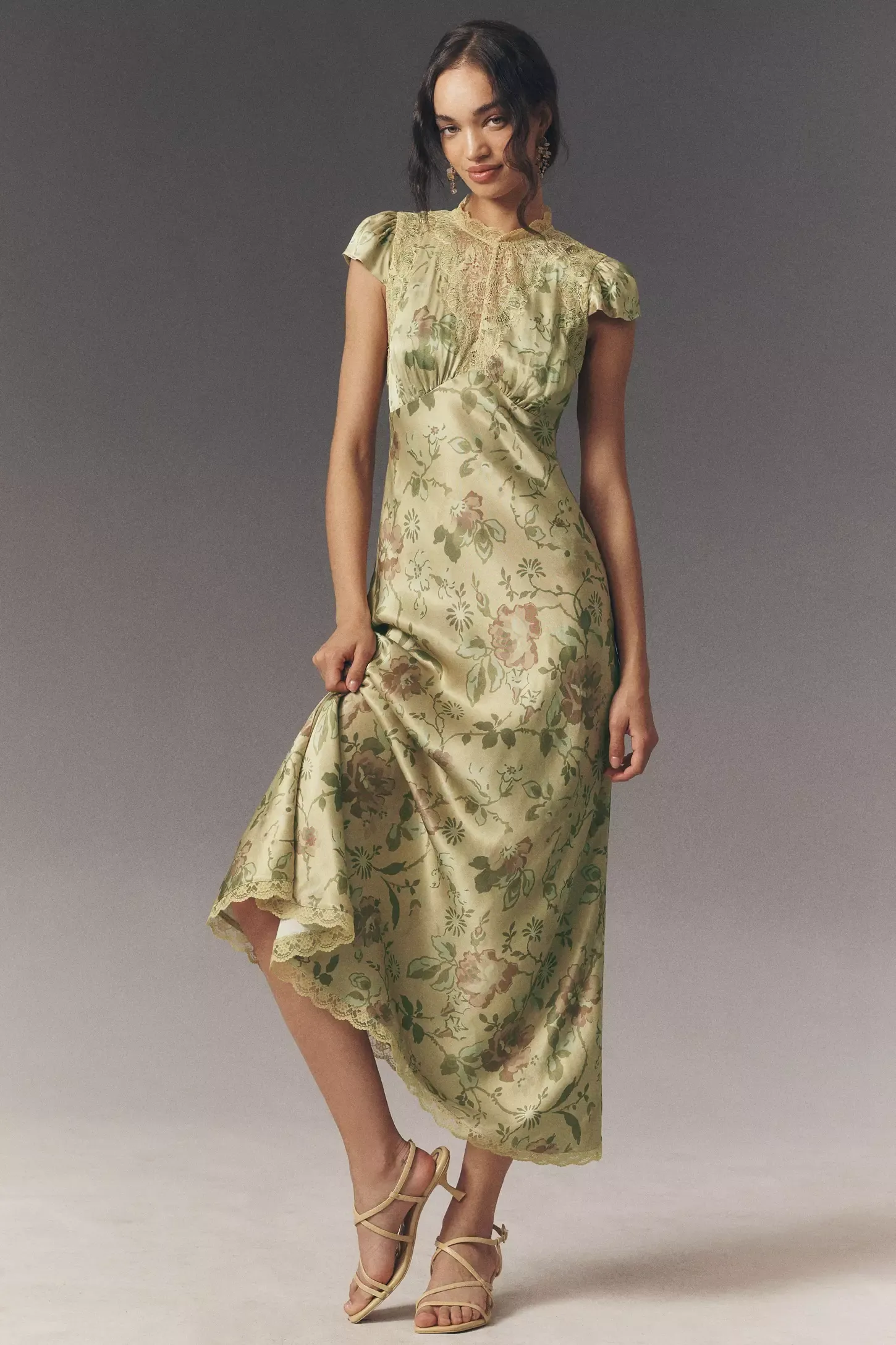 chinese dress ladies Olivia Pearl Embellished Maxi Dress | Made-To-Order main image 1