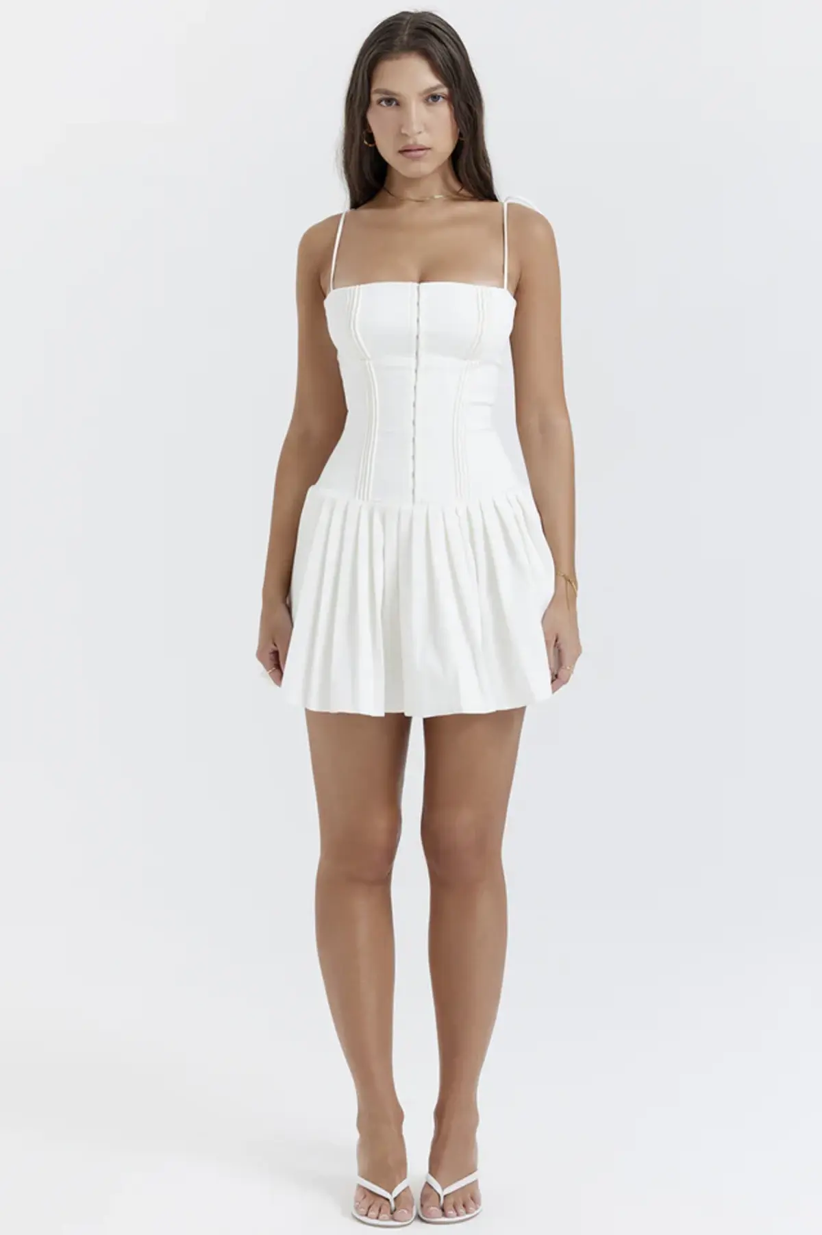 knee length dresses for ladies Cassidi Mini Dress - White - Buy Women's Dresses main image 1