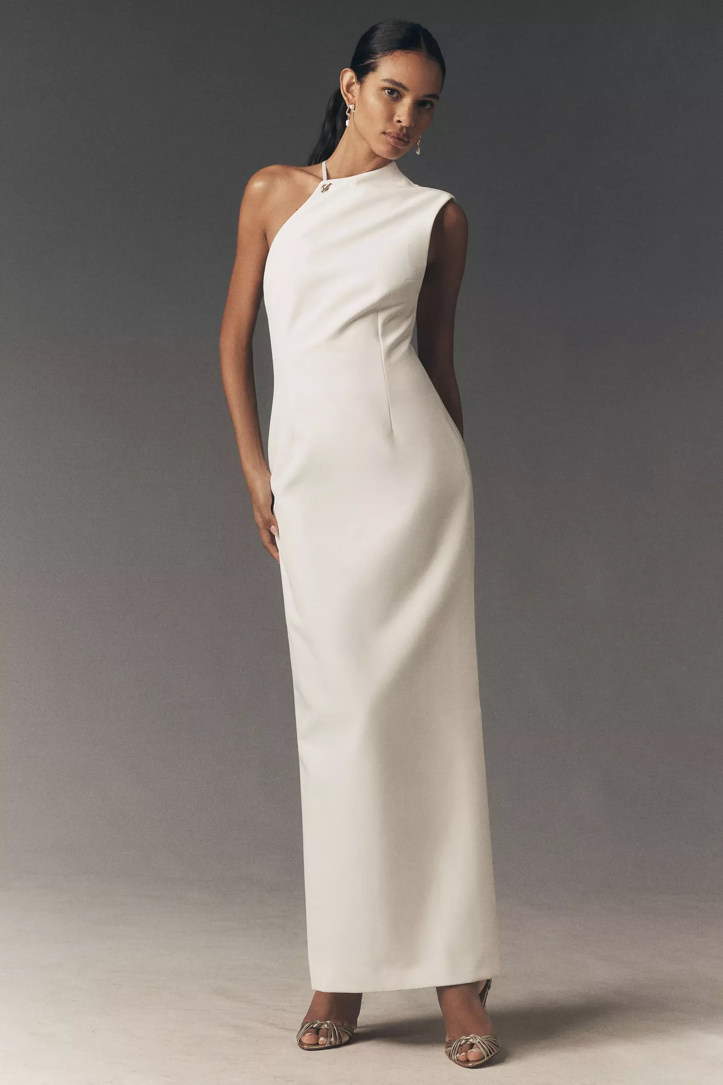 BHLDN | Sleeveless Square-Neck Corset Maxi Dress