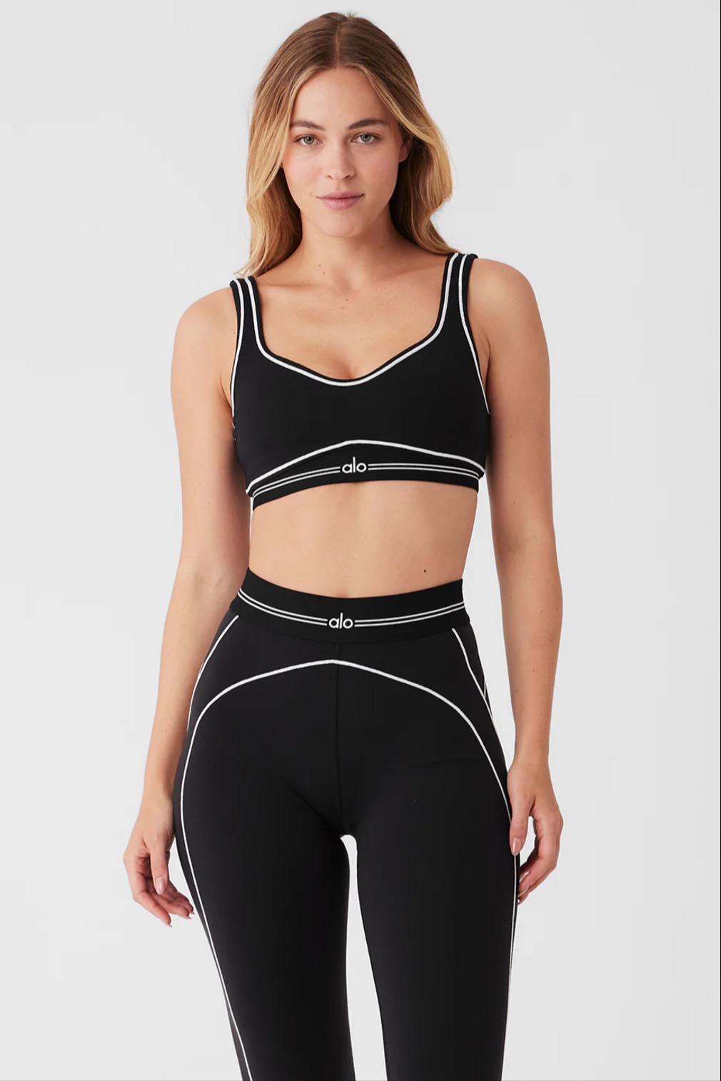 Alo | Airbrush Heart Throb Bra
